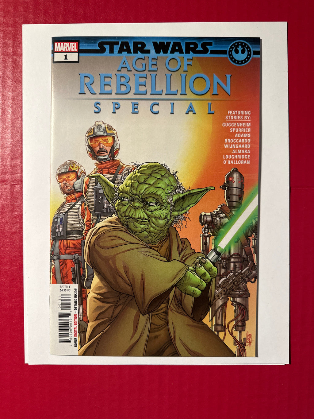 Star Wars Age Of Rebellion Special 1A Marvel Comics 2019 by Ugly Monkey Comics