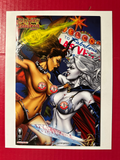 Hellwitch vs. Lady Death: Wargasm #1D (Coffin Comics 2022) Mike Krome Risque Variant by Ugly Monkey Comics