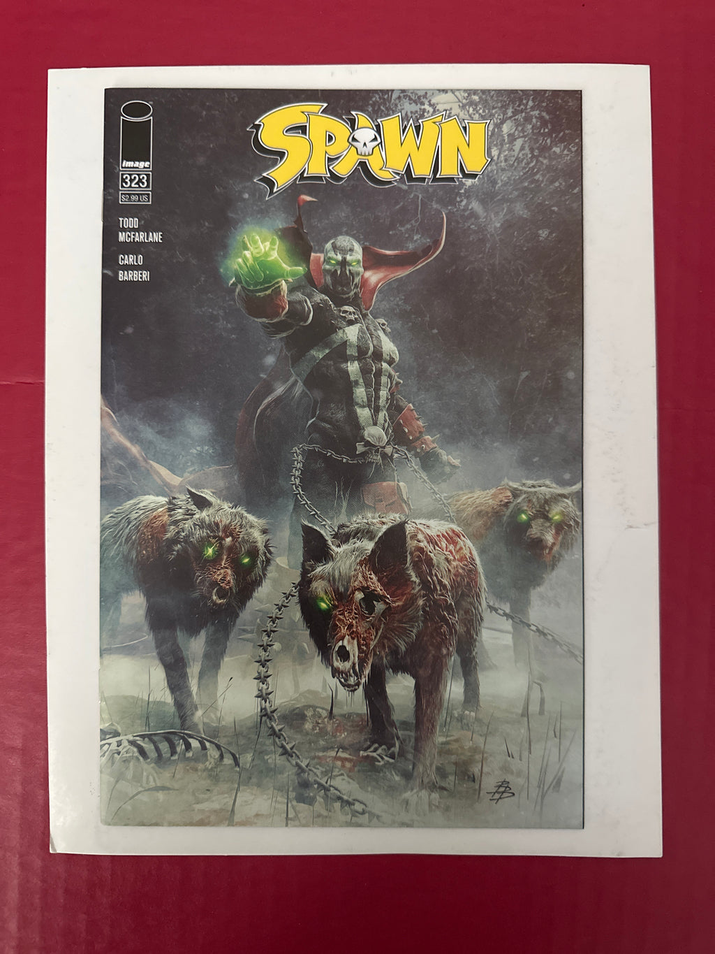 Spawn #323A (2021) by Ugly Monkey Comics