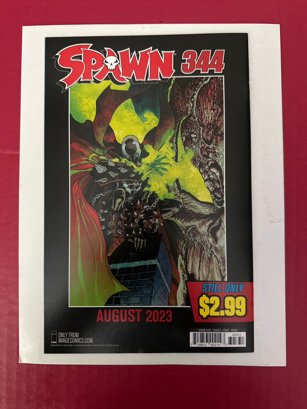 Spawn #343C (2023) by Ugly Monkey Comics