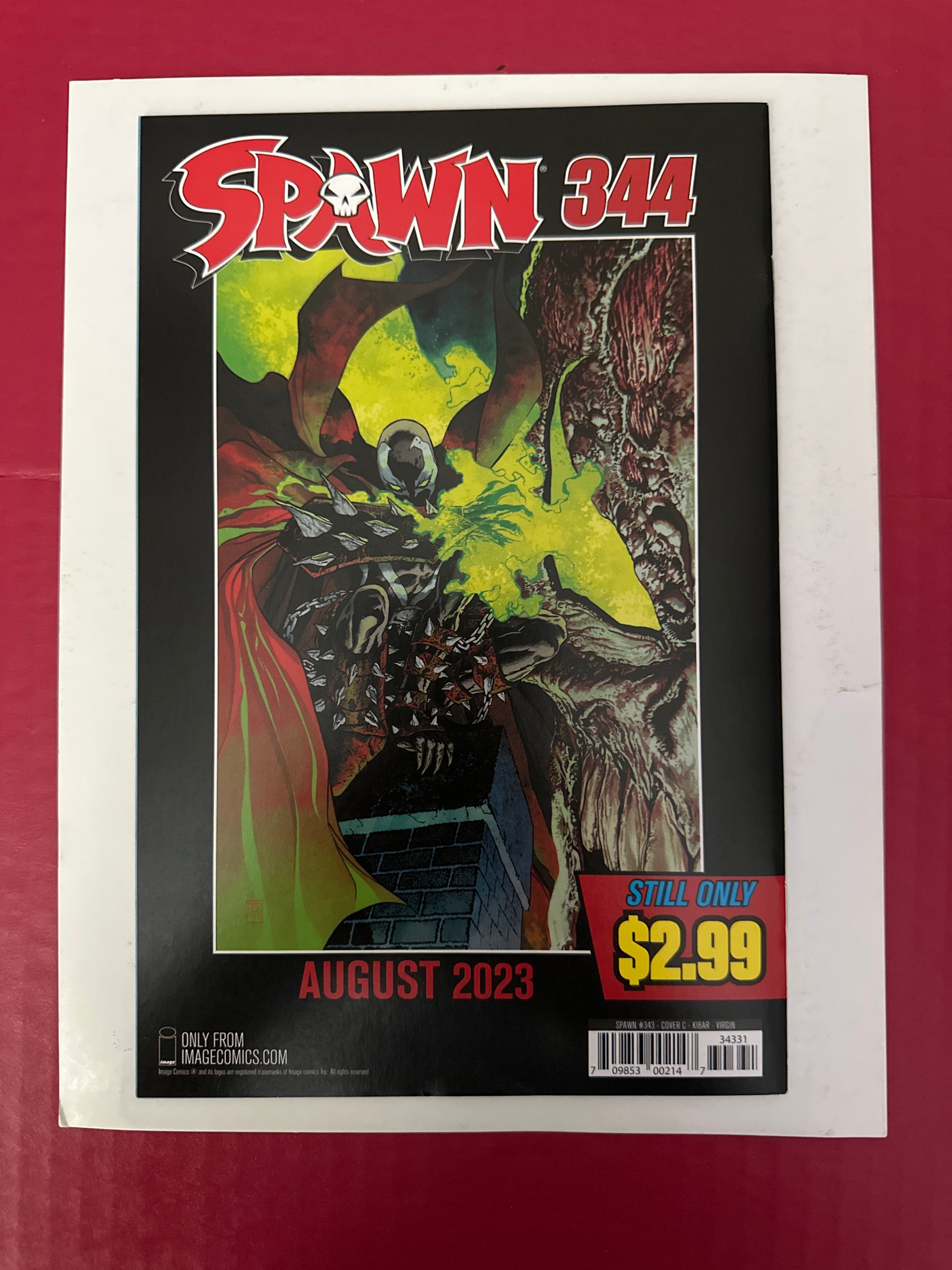 Spawn #343C (2023) by Ugly Monkey Comics
