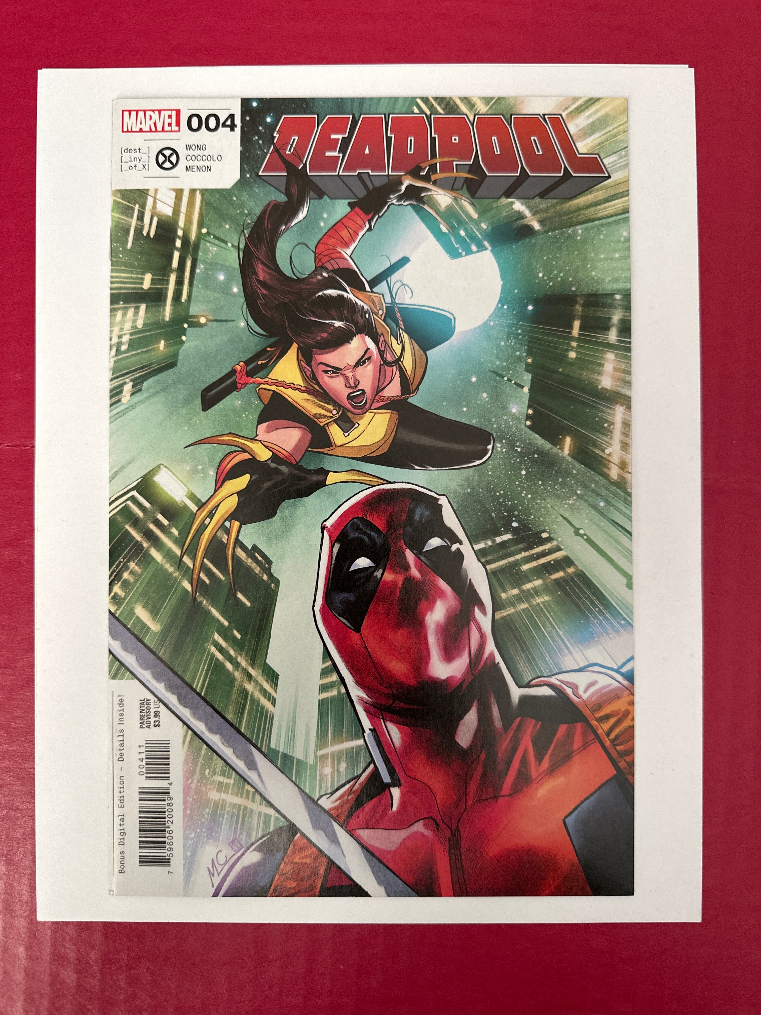 Deadpool, Vol. 8 #4A (2023 Marvel Comics) by Ugly Monkey Comics