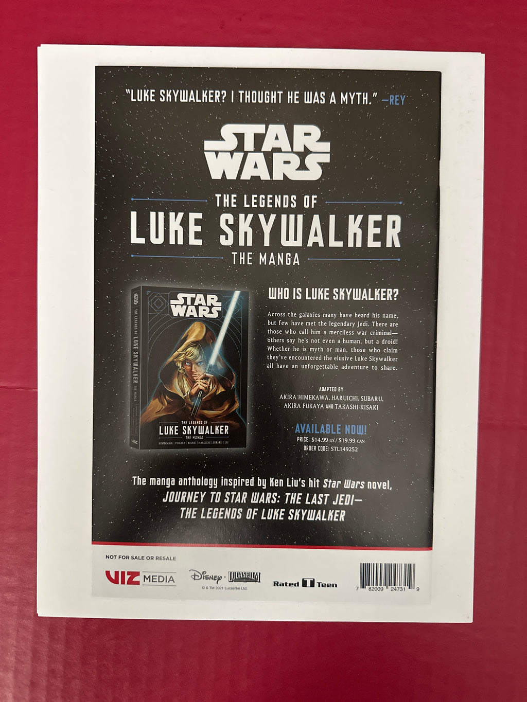 Free Comic Book Day 2021 (Star Wars: The High Republic - The Edge of Balance / Guardians Whills) #1 (Viz Comics 2021) by Ugly Monkey Comics