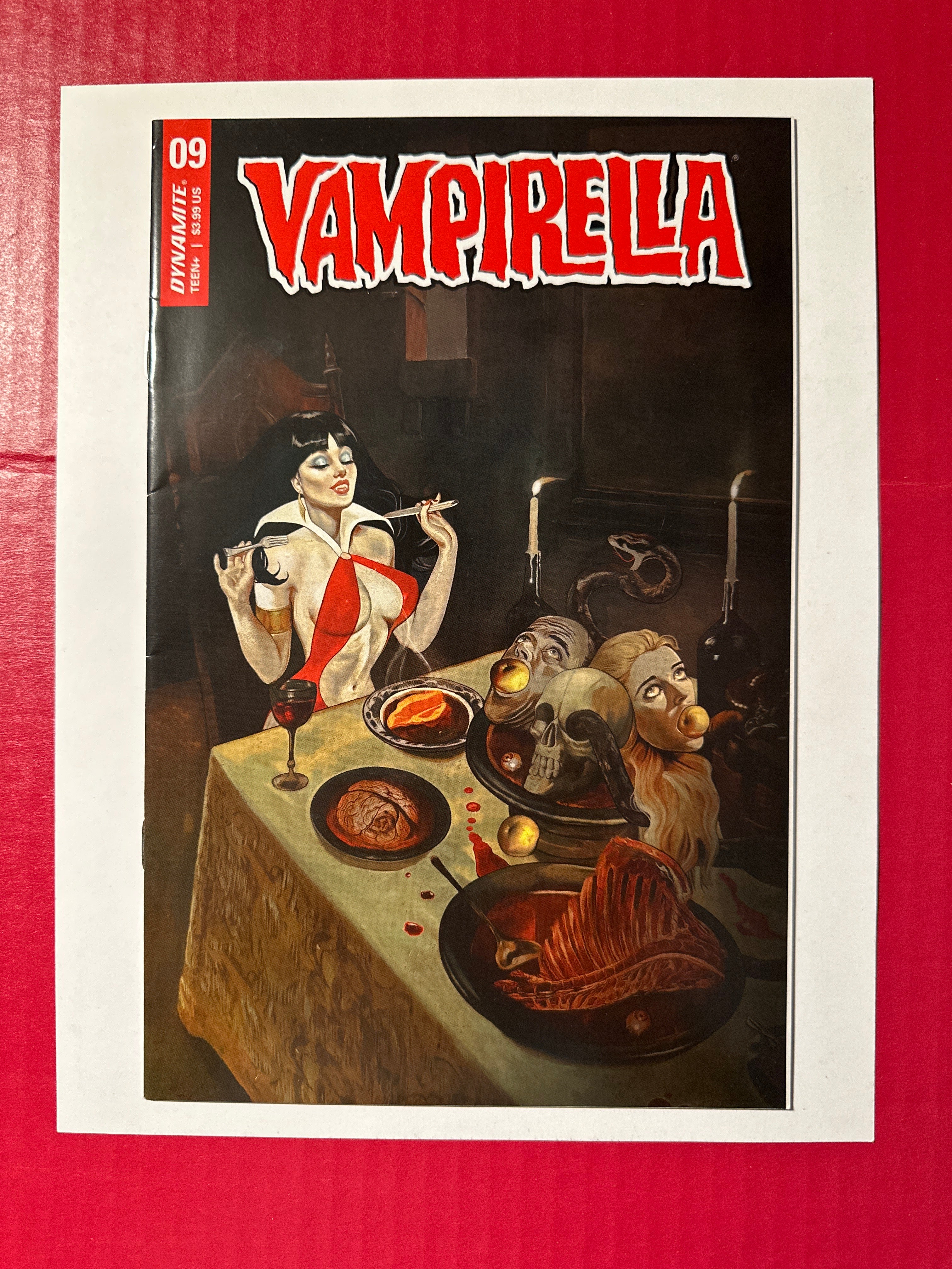Vampirella, Vol. 6 #9C (Dynamite Entertainment 2020) Variant Fay Dalton Cover by Ugly Monkey Comics