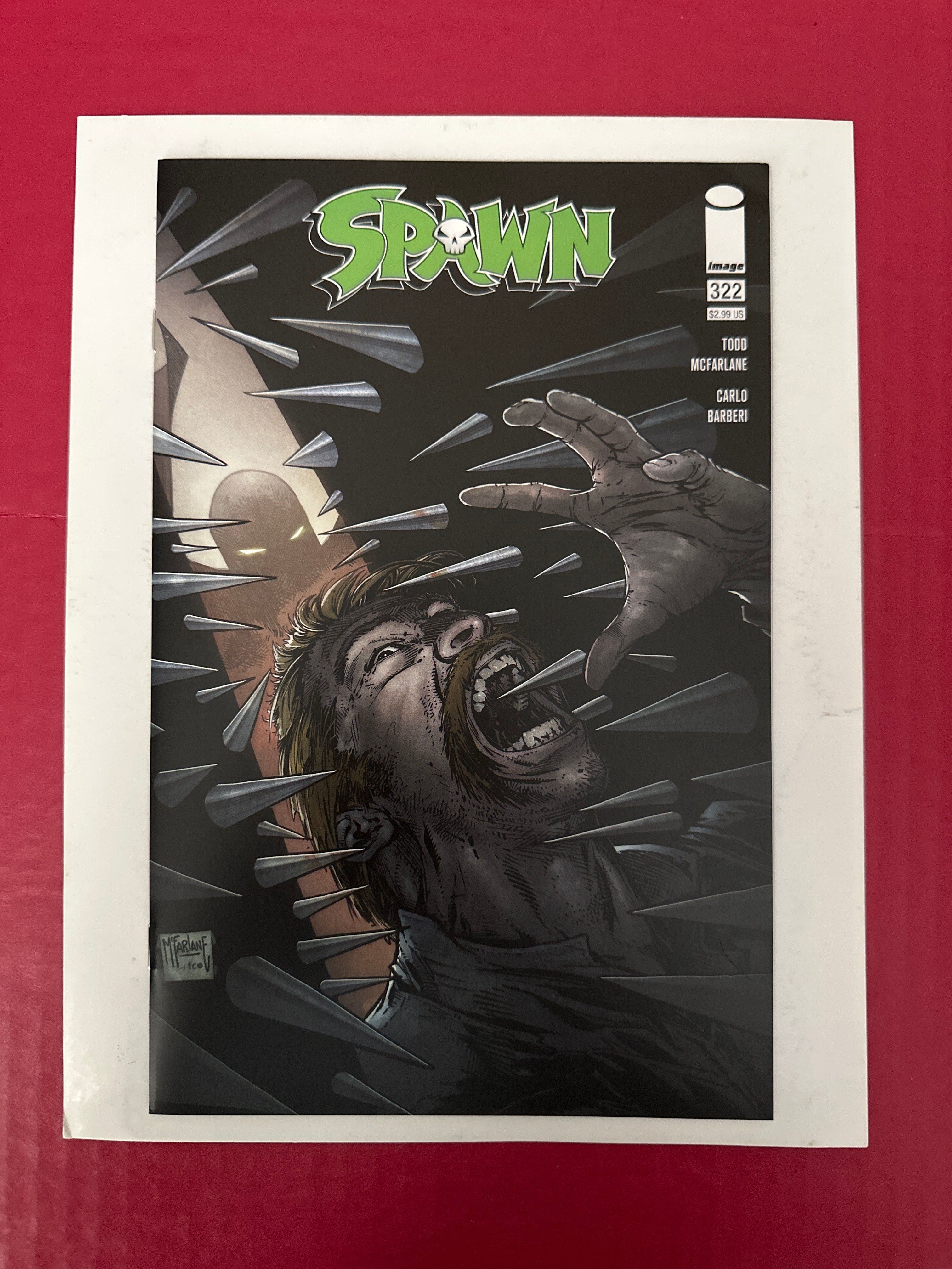 Spawn #322B (2021) by Ugly Monkey Comics