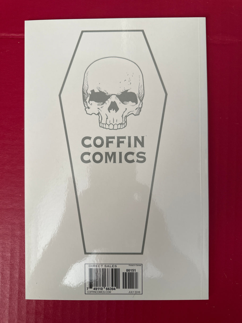 La Muerta Descent #1F (Coffin Comics 2016) Ortiz Incentive Variant (1:25) by Ugly Monkey Comics