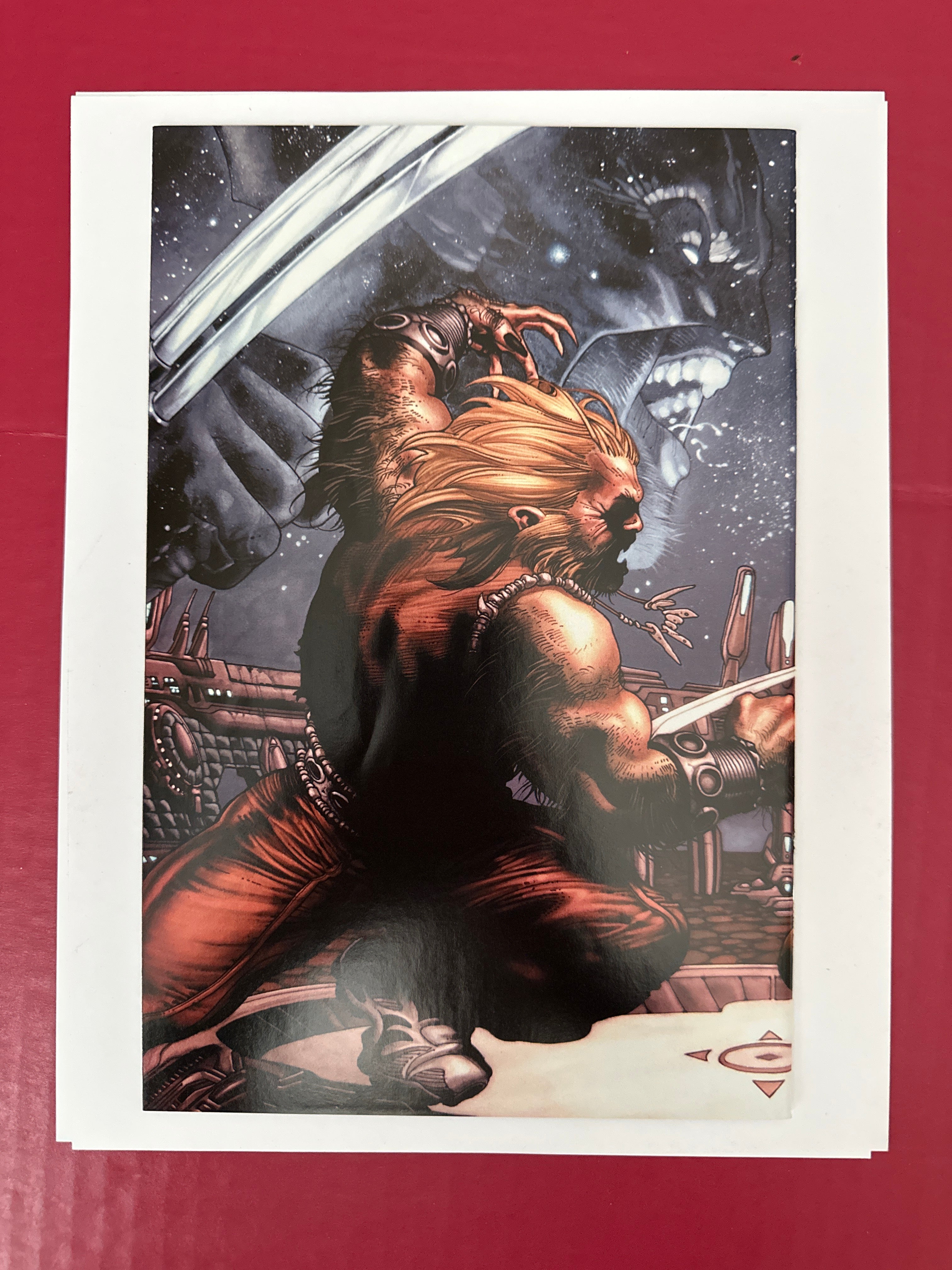 Wolverine, Vol. 3 #50A (2007) 1st cameo app. of Romulus by Ugly Monkey Comics