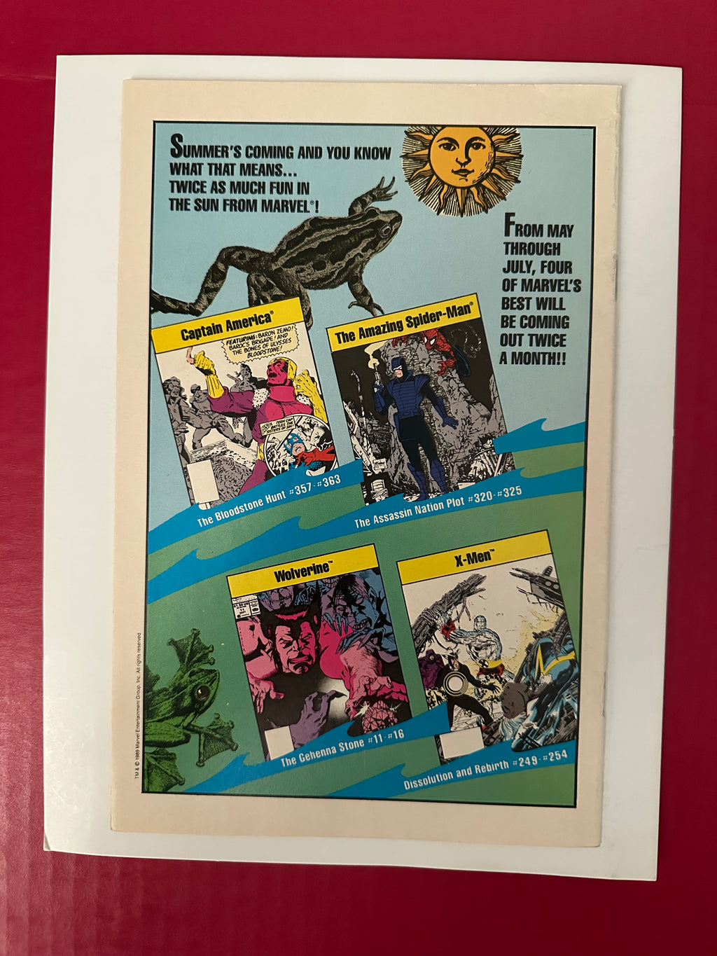 Marc Spector: Moon Knight #5 (1989) Newsstand by Ugly Monkey Comics