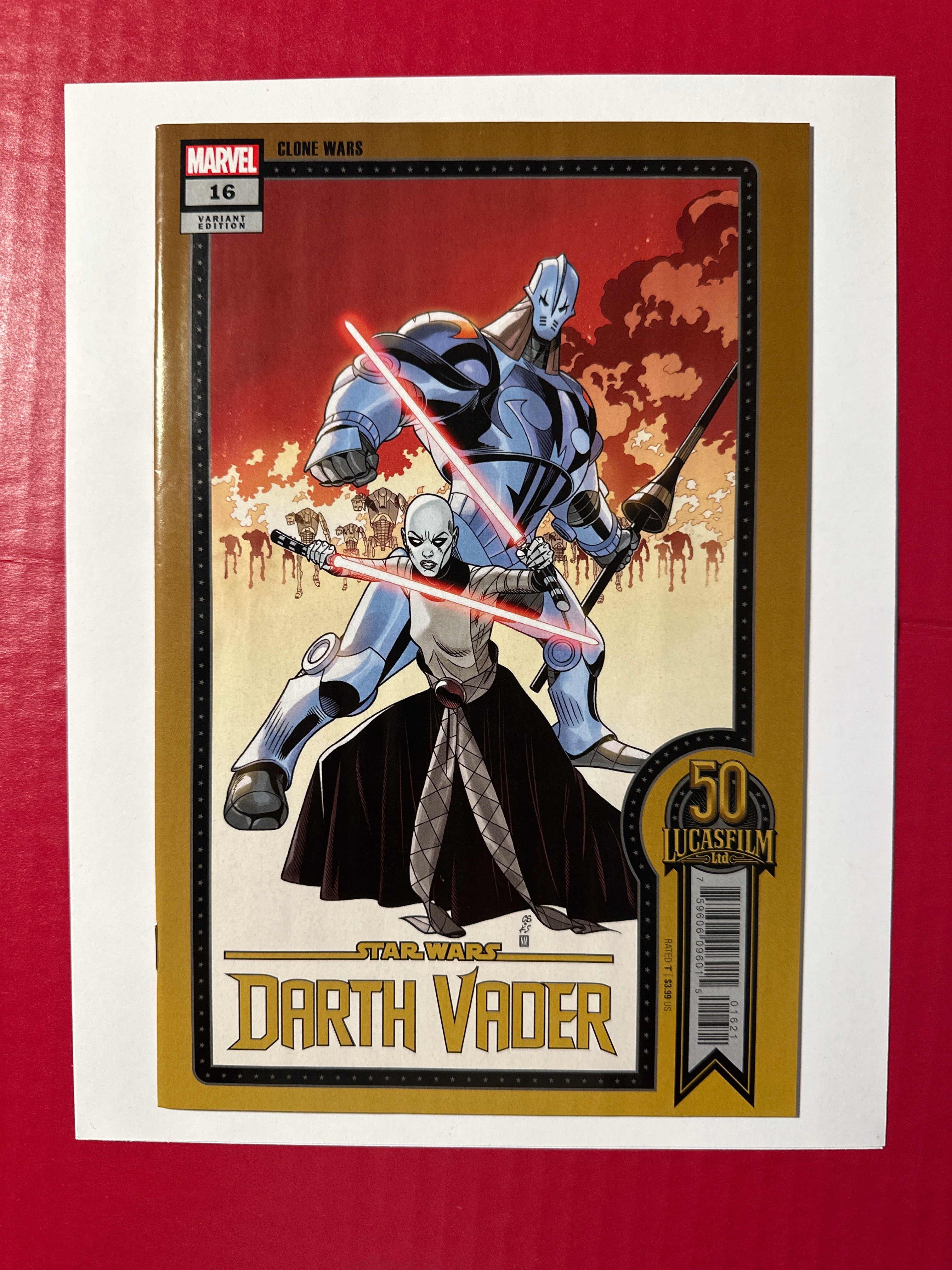 Star Wars Darth Vader Volume 3 Issue 16B Marvel Comics 2021 by Ugly Monkey Comics