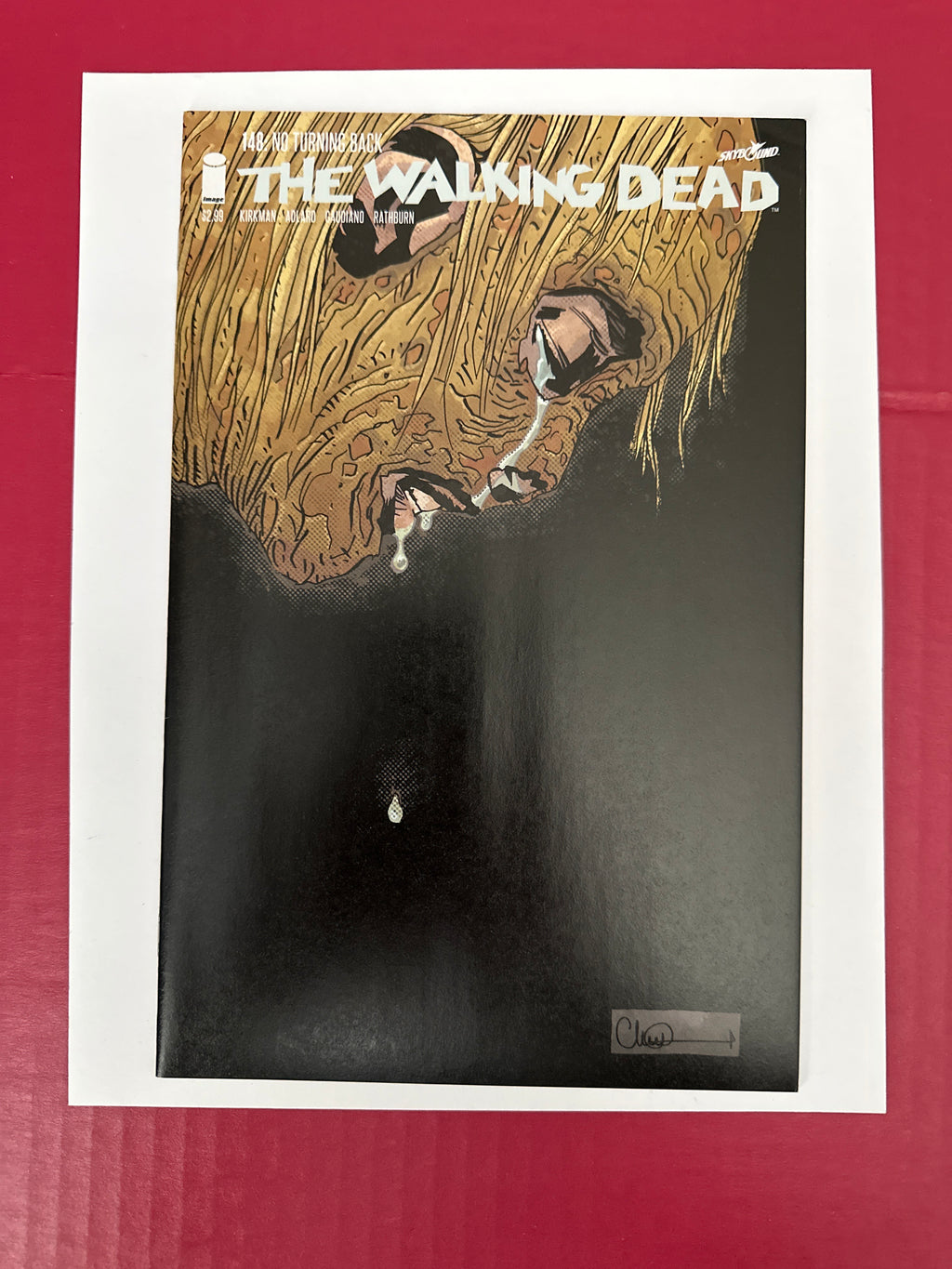 The Walking Dead #148 (Image Comics 2015) Charlie Adlard & Dave Stewart Cover by Ugly Monkey Comics