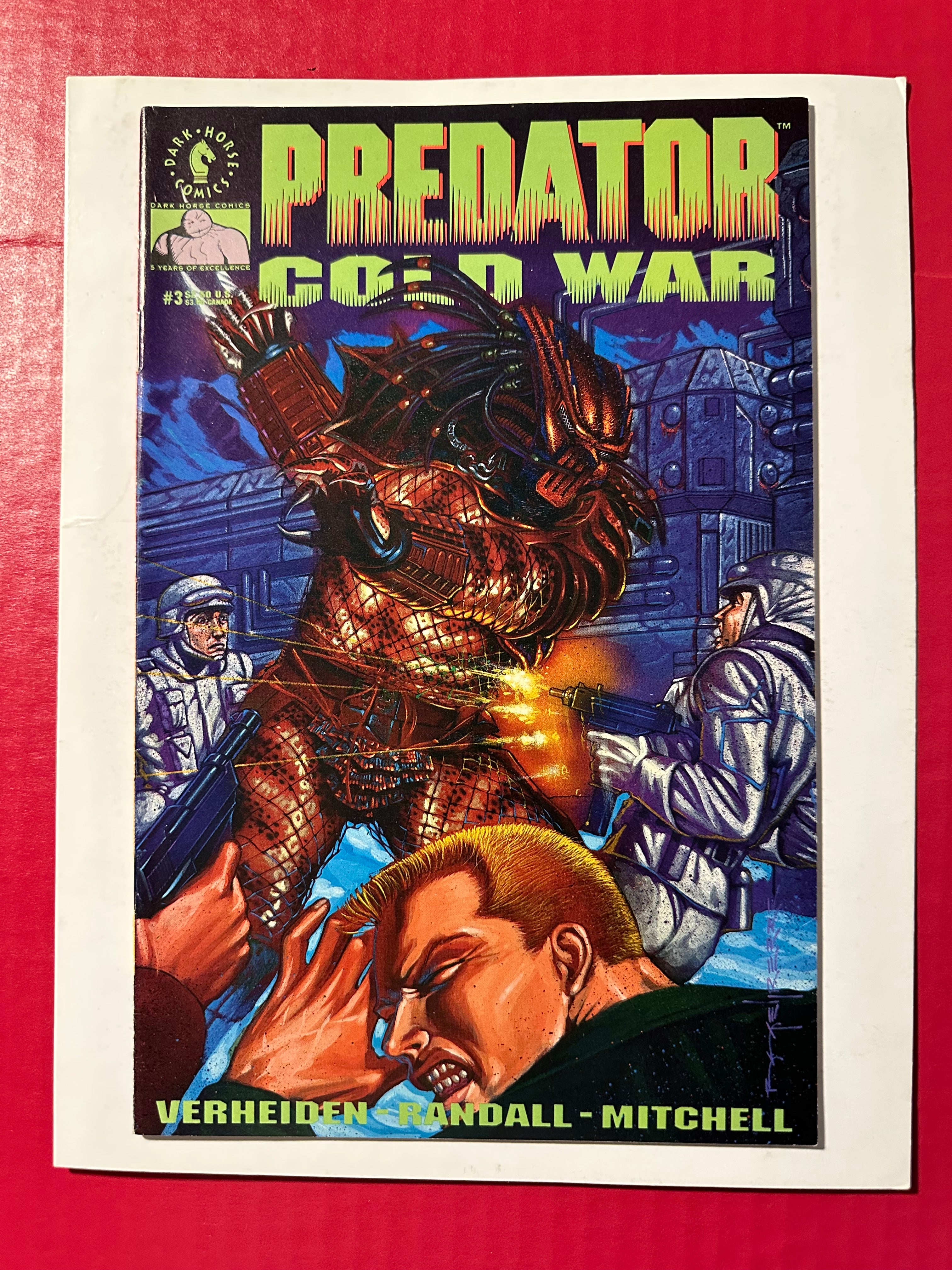 Predator: Cold War #3 (1991) by Ugly Monkey Comics