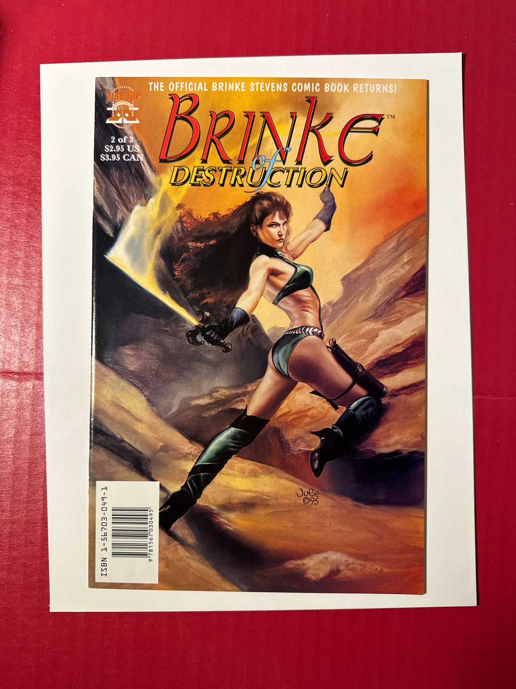 Brinke of Destruction #2 (High-Top 1996) by Ugly Monkey Comics