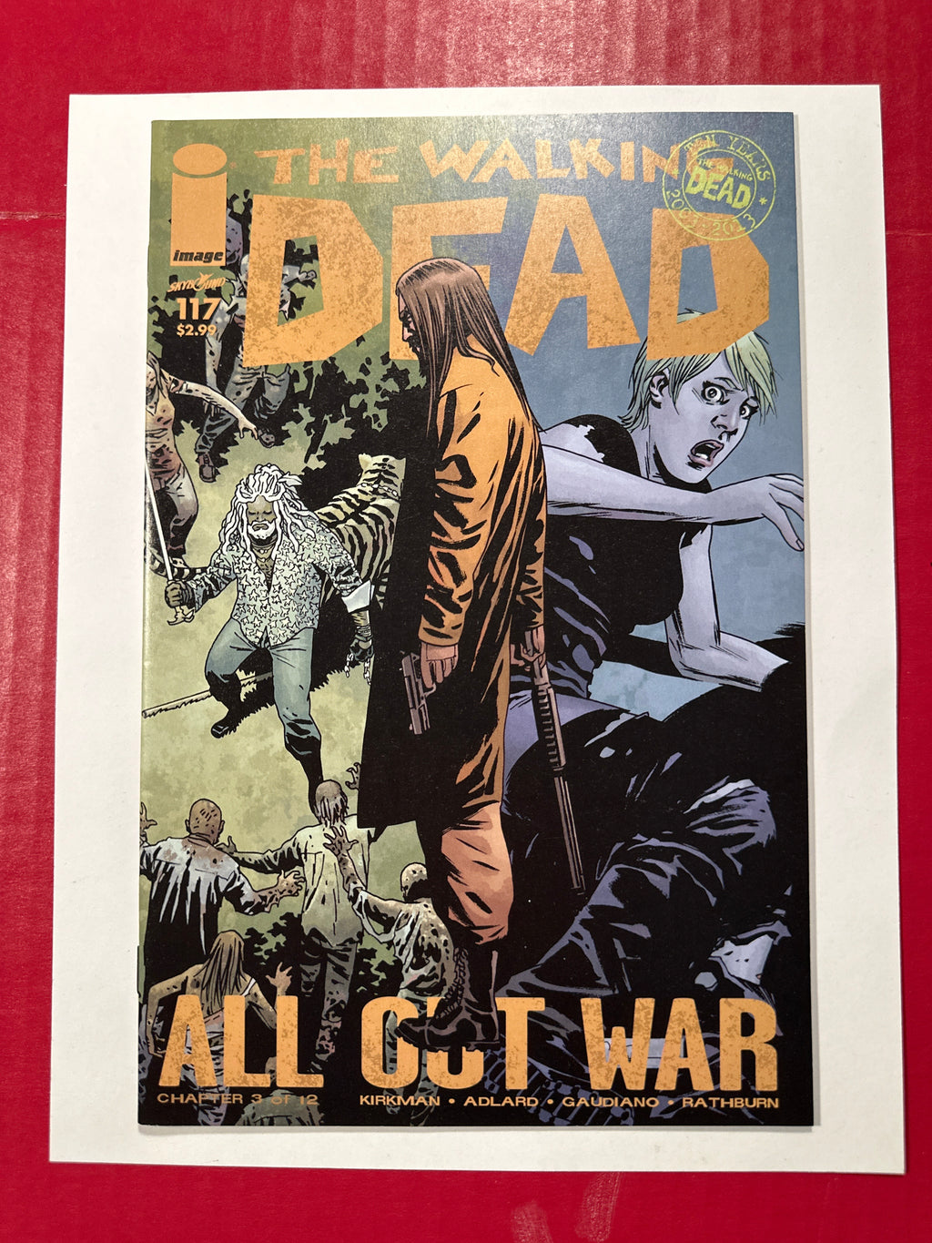 The Walking Dead #117 (Image Comics 2013) Charlie Adlard Regular Cover by Ugly Monkey Comics