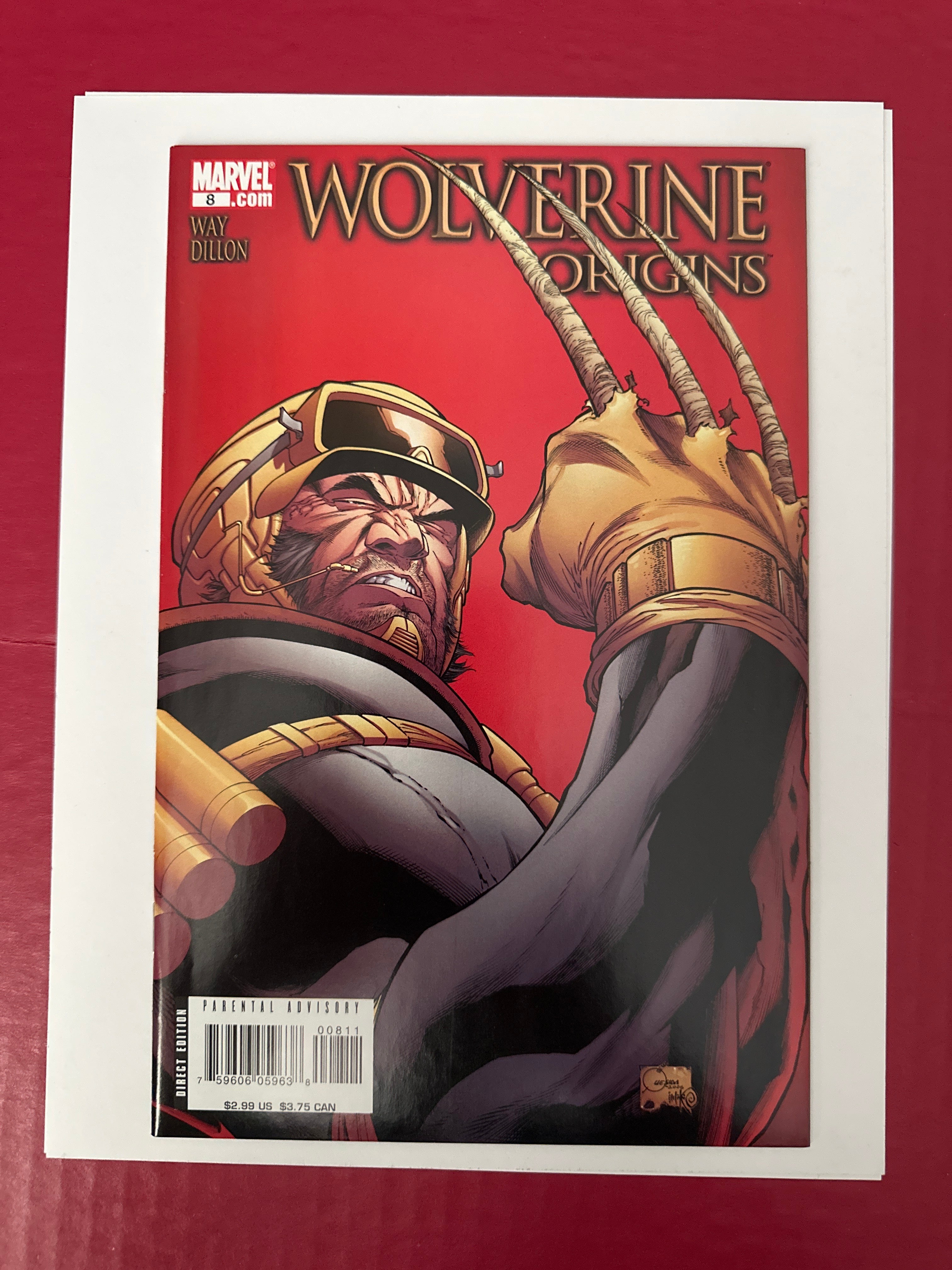 Wolverine: Origins #8A (2006) 2nd cameo app. Daken (Akihiro) (in disguise) by Ugly Monkey Comics
