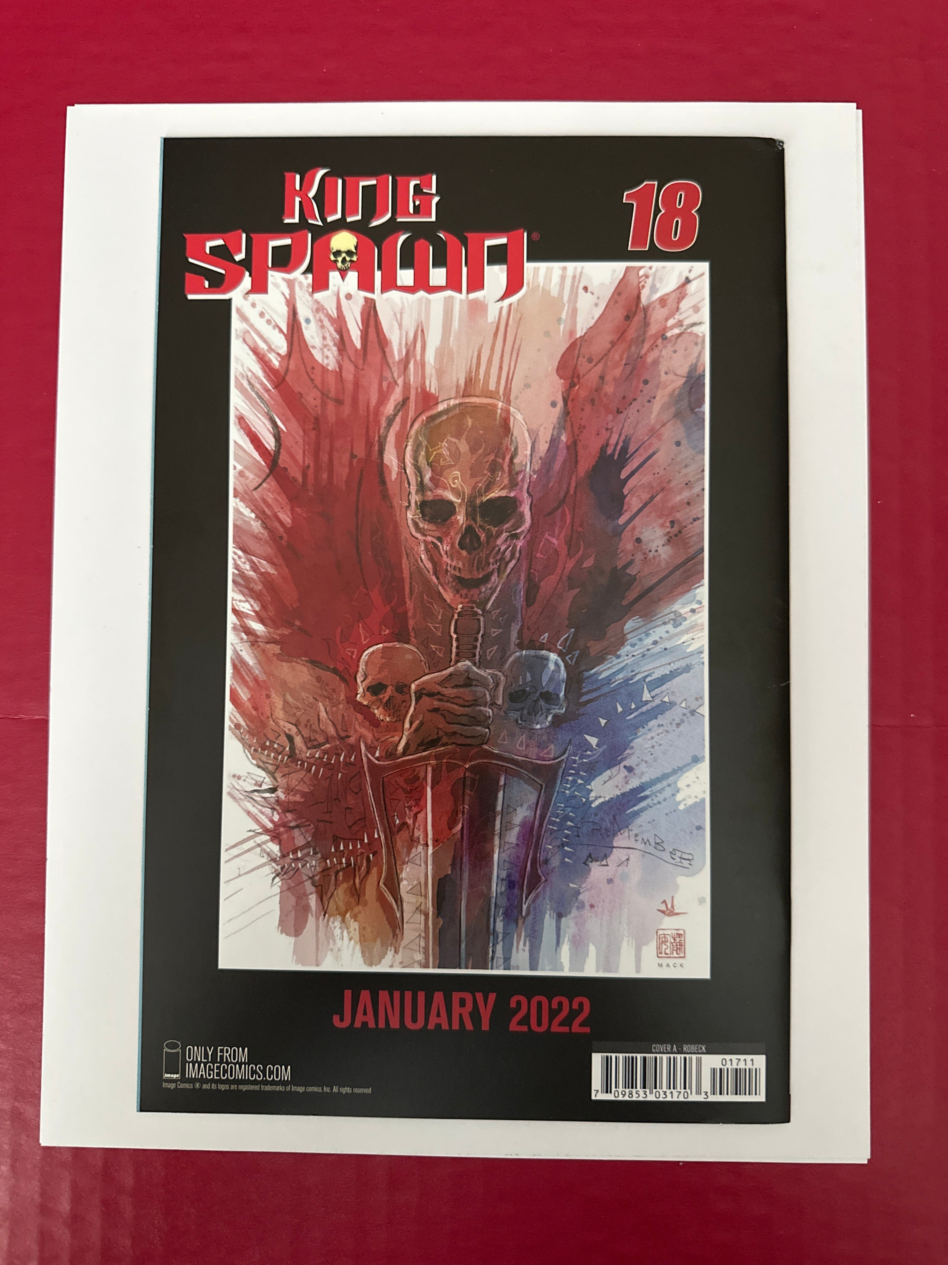 King Spawn #17A (2022) by Ugly Monkey Comics