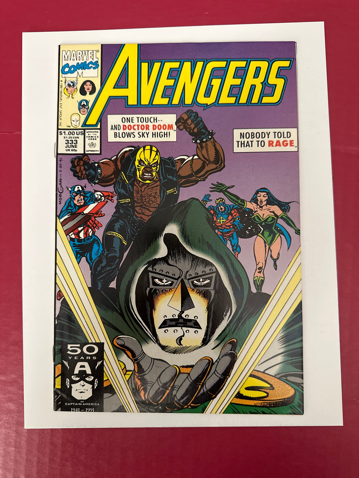 The Avengers, Vol. 1 #333A (Marvel Comics 1991) by Ugly Monkey Comics