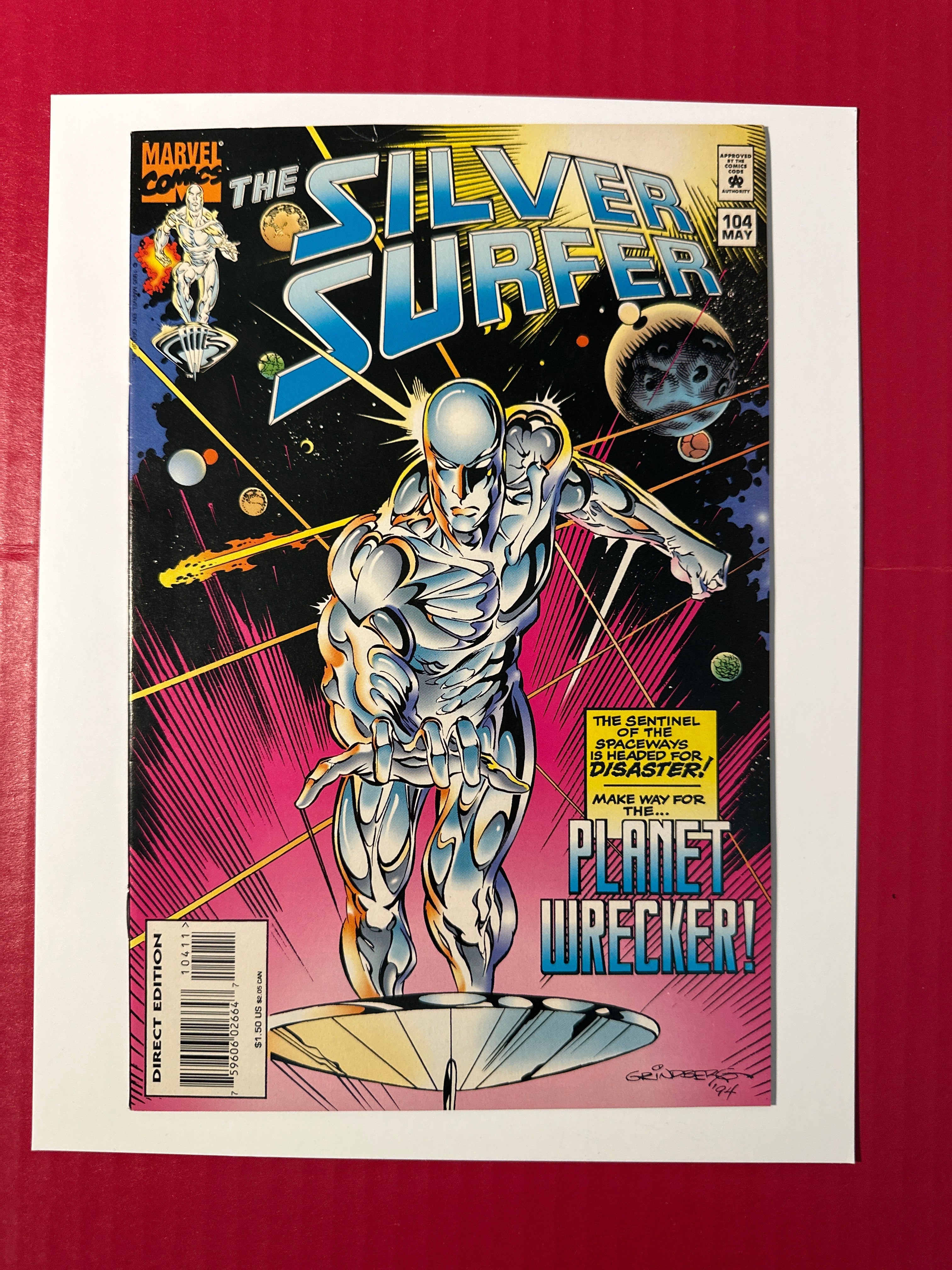 Silver Surfer, Vol. 3 #104 (Marvel Comics 1995) Direct Edition by Ugly Monkey Comics