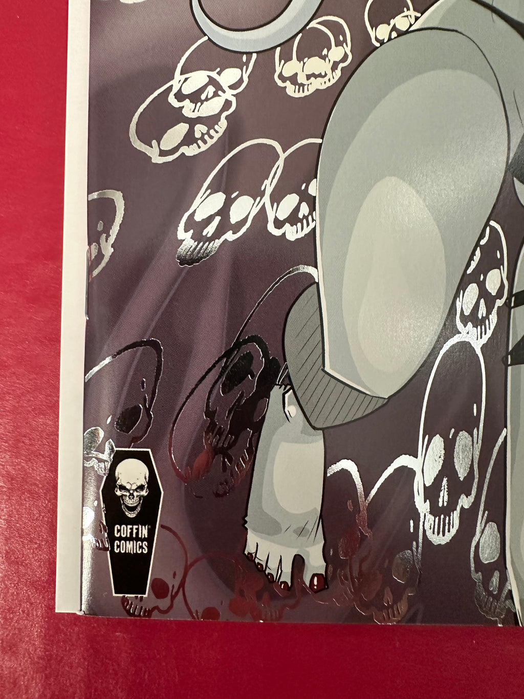 Lady Death: Malevolent Decimation #2 (2021) Dan Mendoza Premium Foil Variant Signed by Dan Mendoza