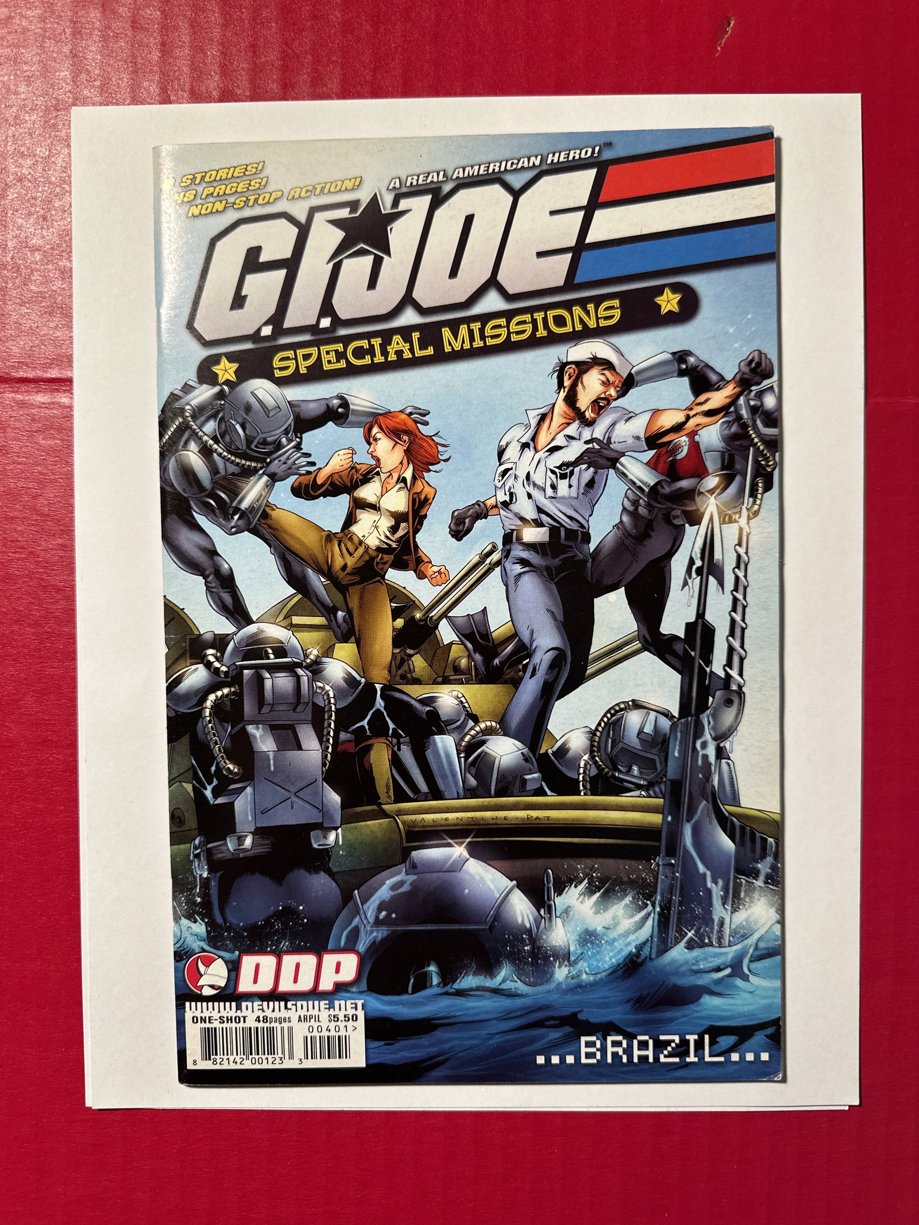 G.I. Joe Special Missions: Brazil #1A (Devil's Due Publishing 2007) by Ugly Monkey Comics