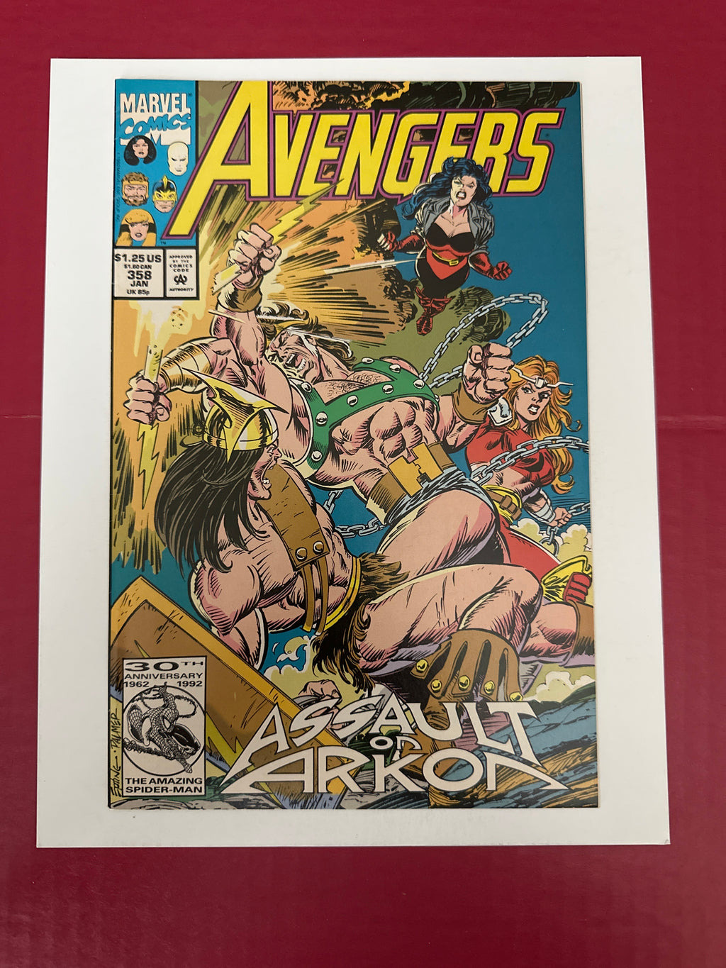 The Avengers, Vol. 1 #358A (Marvel Comics 1992) Direct Edition by Ugly Monkey Comics