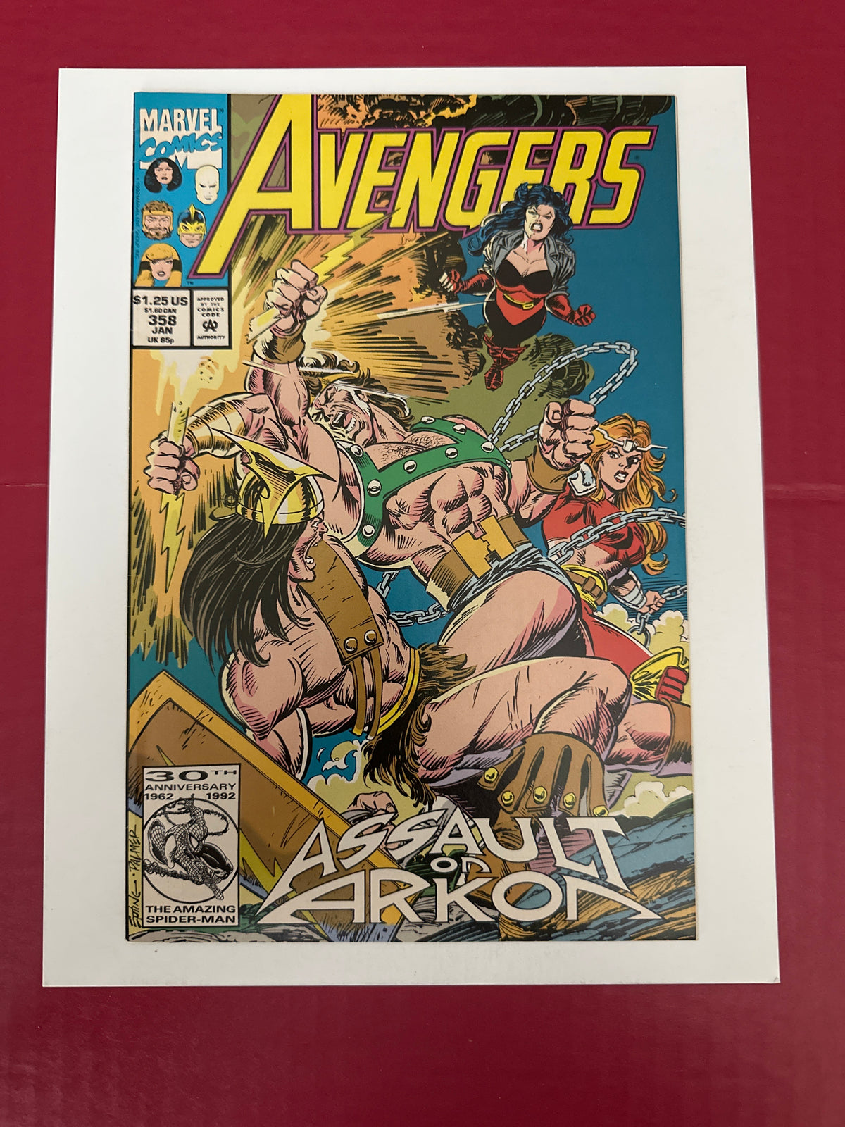 The Avengers, Vol. 1 #358A (Marvel Comics 1992) Direct Edition by Ugly Monkey Comics