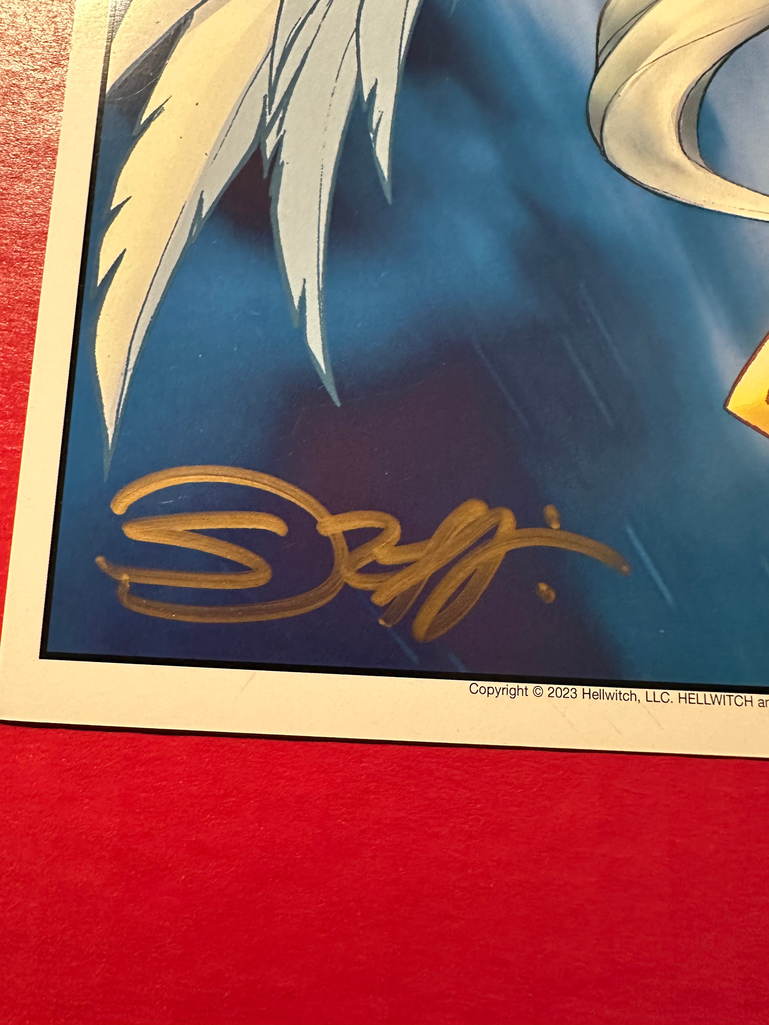 Hellwitch: Forbidden 11x17 Poster Sorah Suhng Angelvex Variant Double Signed by Sorah Suhng and Brian Pulido