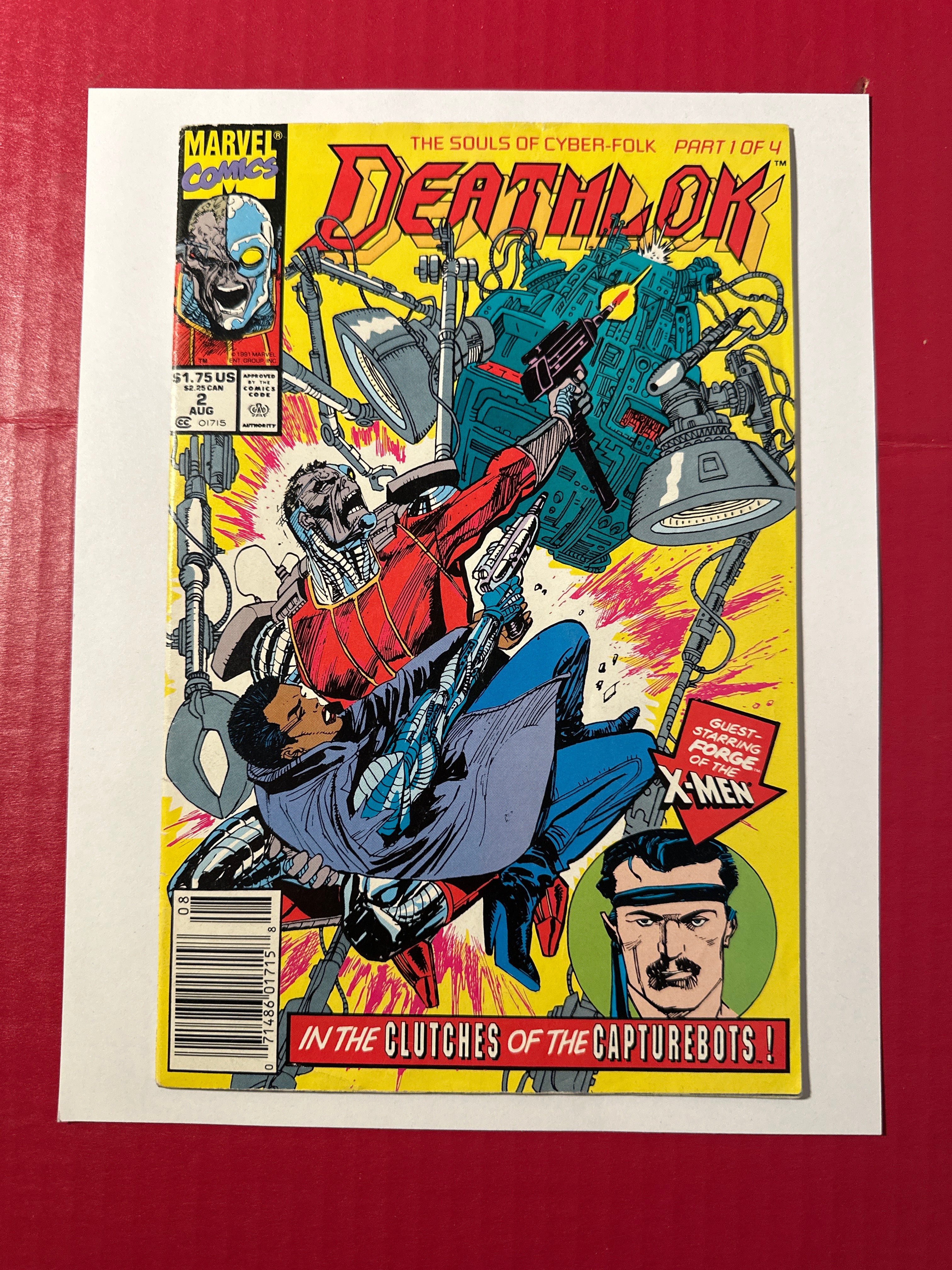 Deathlok, Vol. 2 #2B (Marvel Comics 1991) Newsstand Edition by Ugly Monkey Comics