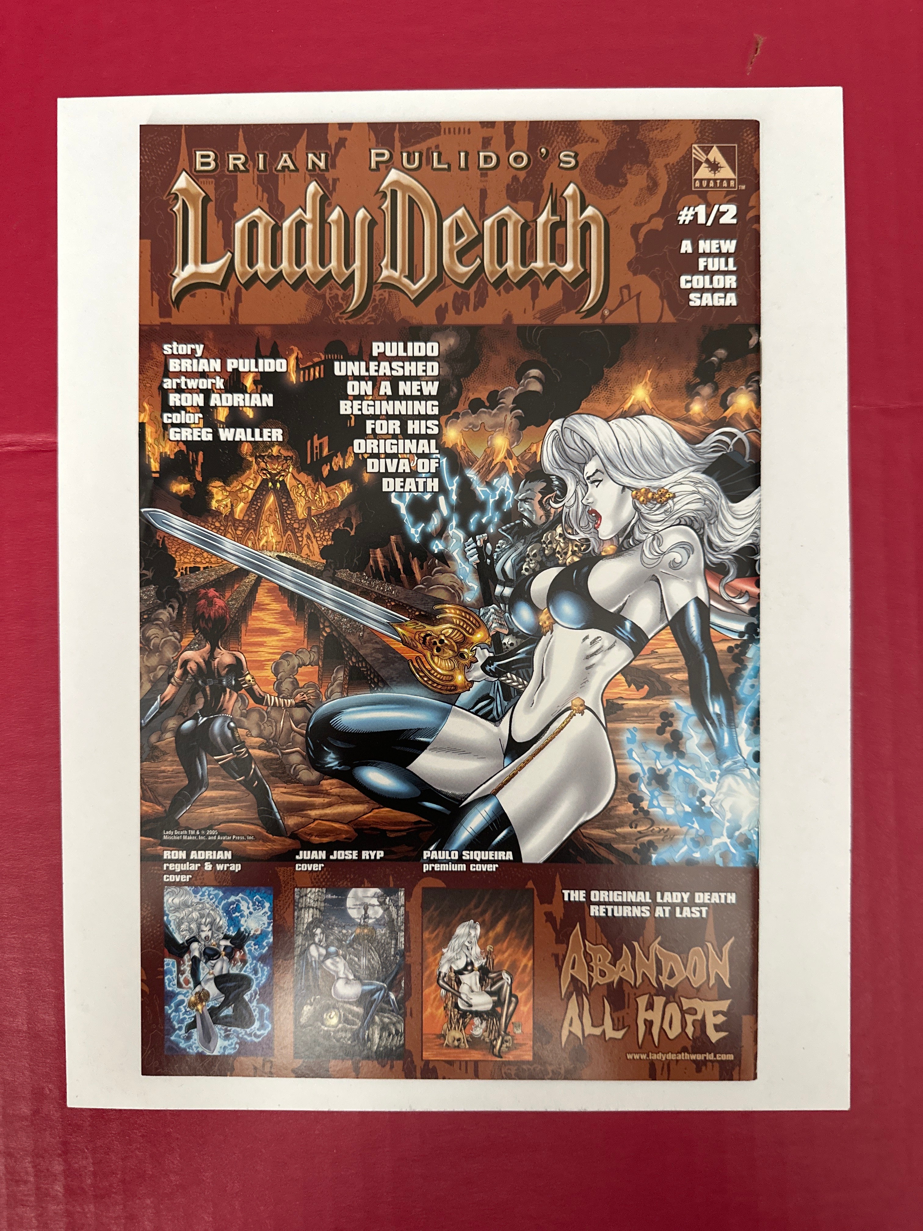 Lady Death: Swimsuit 2005 #1A (Avatar Press 2005) Regular Cover by Ugly Monkey Comics