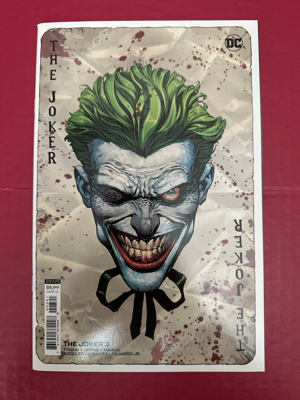 The Joker, Vol. 2 #3B (DC Comics 2021) 1st full appearance by Ugly Monkey Comics