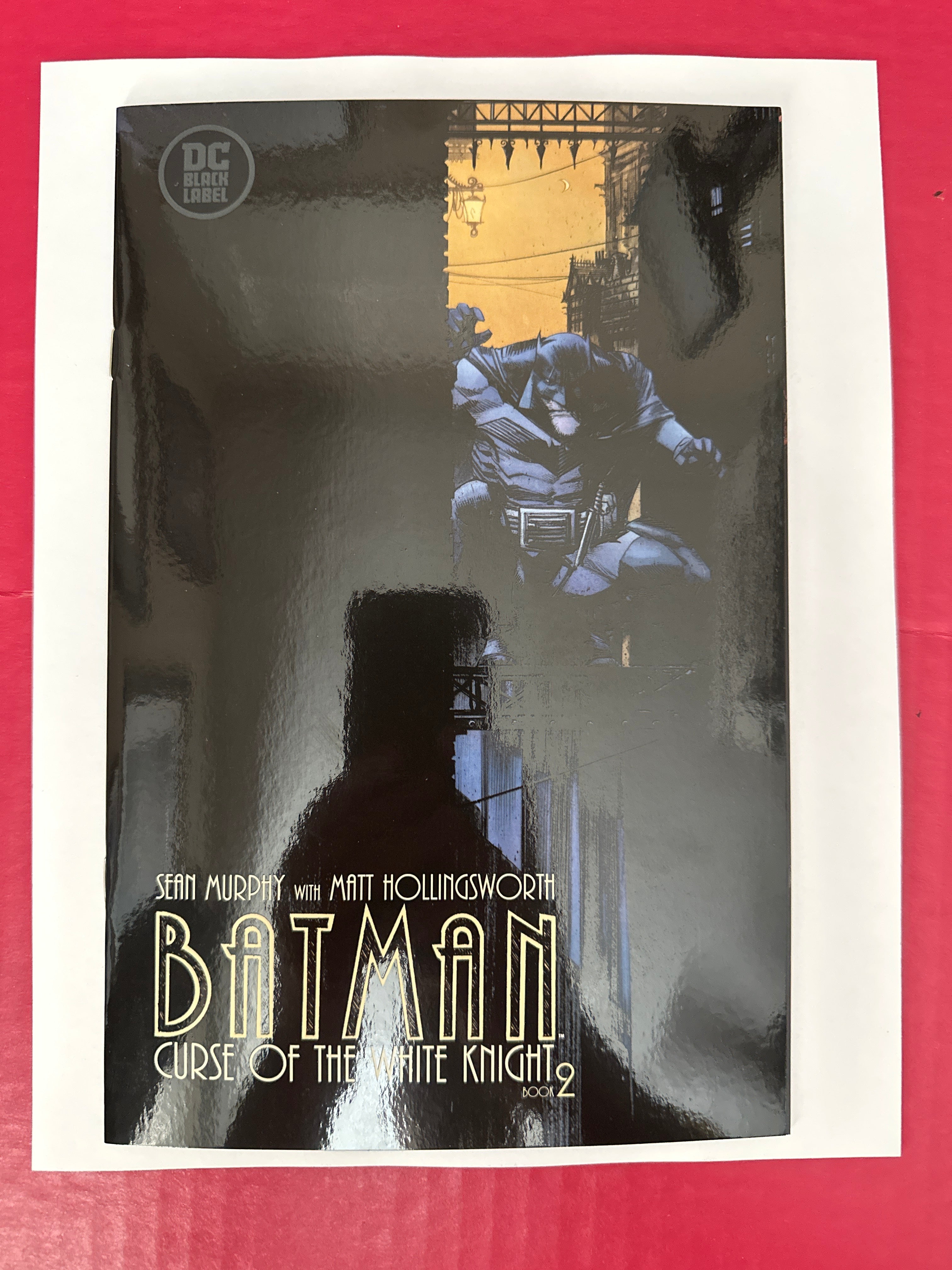 Batman: Curse of the White Knight #2B (DC Comics 2019) by Ugly Monkey Comics