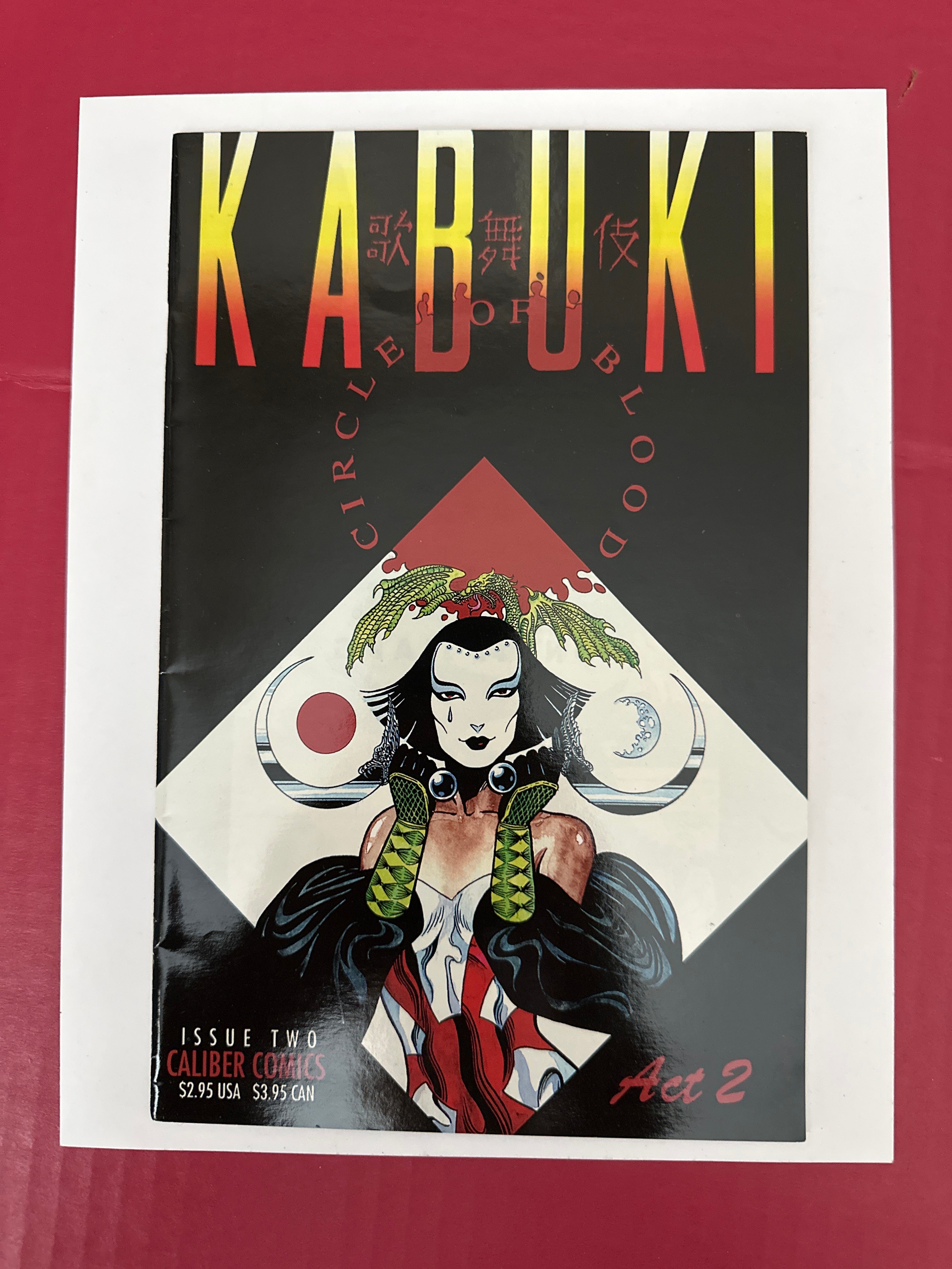 Kabuki: Circle of Blood #2 (Caliber Comics 1995) by Ugly Monkey Comics