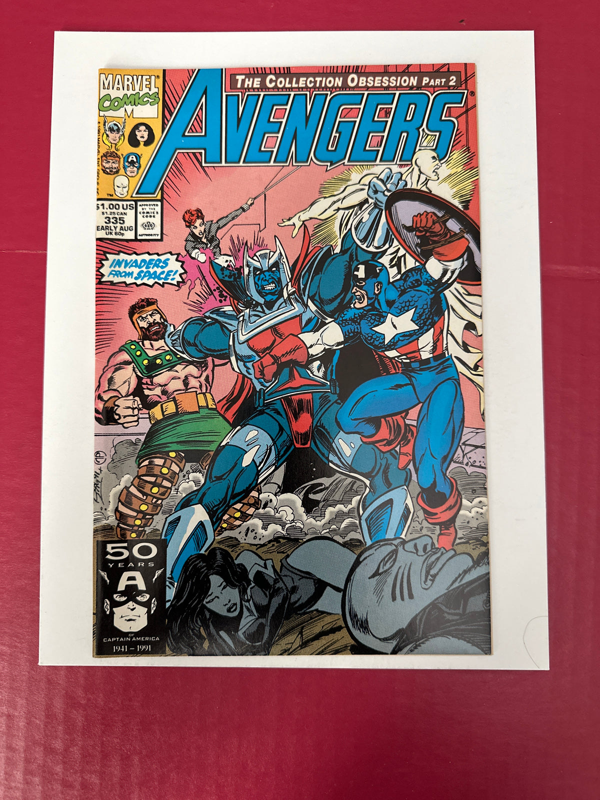 The Avengers, Vol. 1 #335A (Marvel Comics 1991) by Ugly Monkey Comics