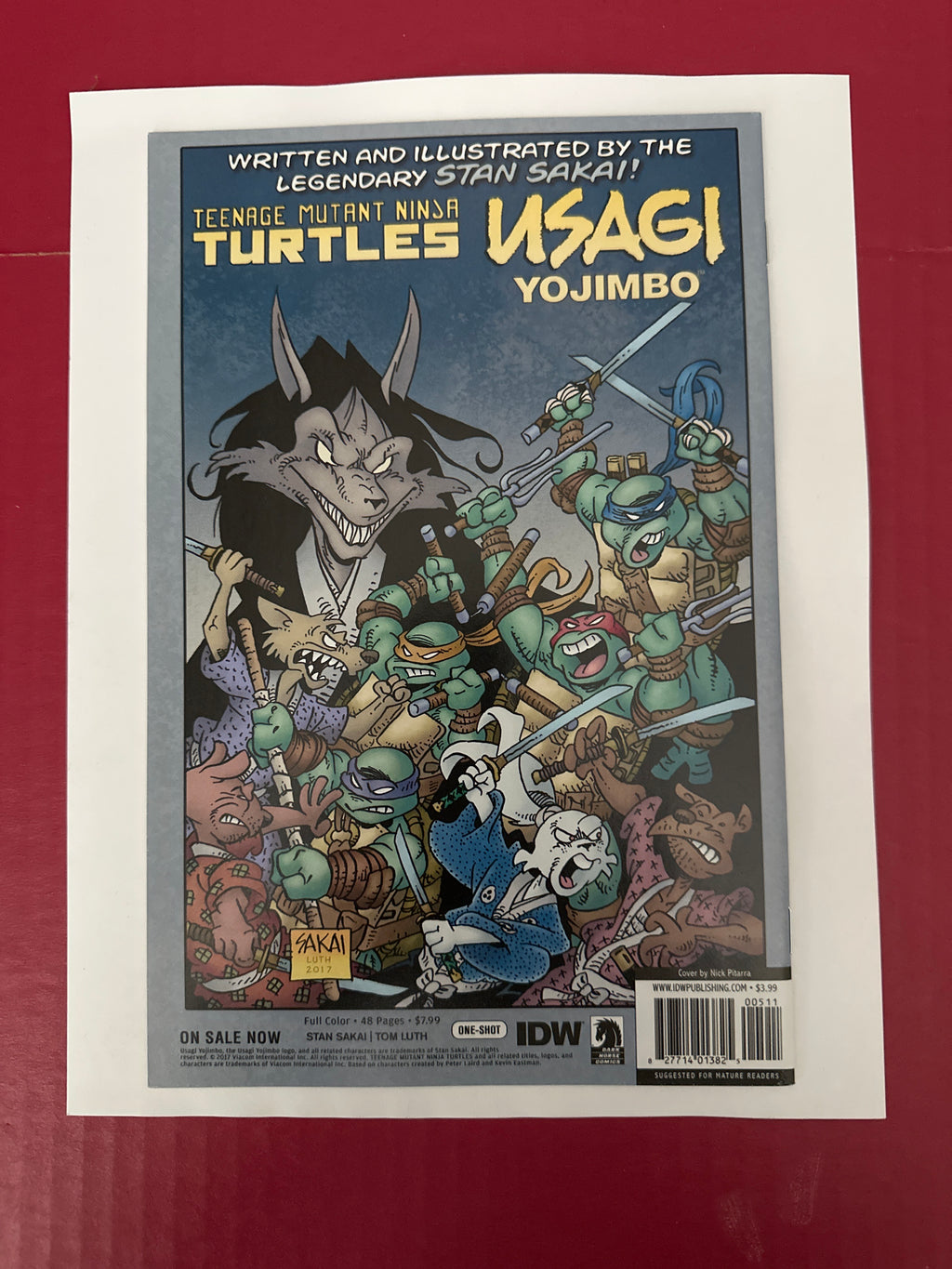 Teenage Mutant Ninja Turtles: Dimension X #5A (IDW Publishing 2017) by Ugly Monkey Comics