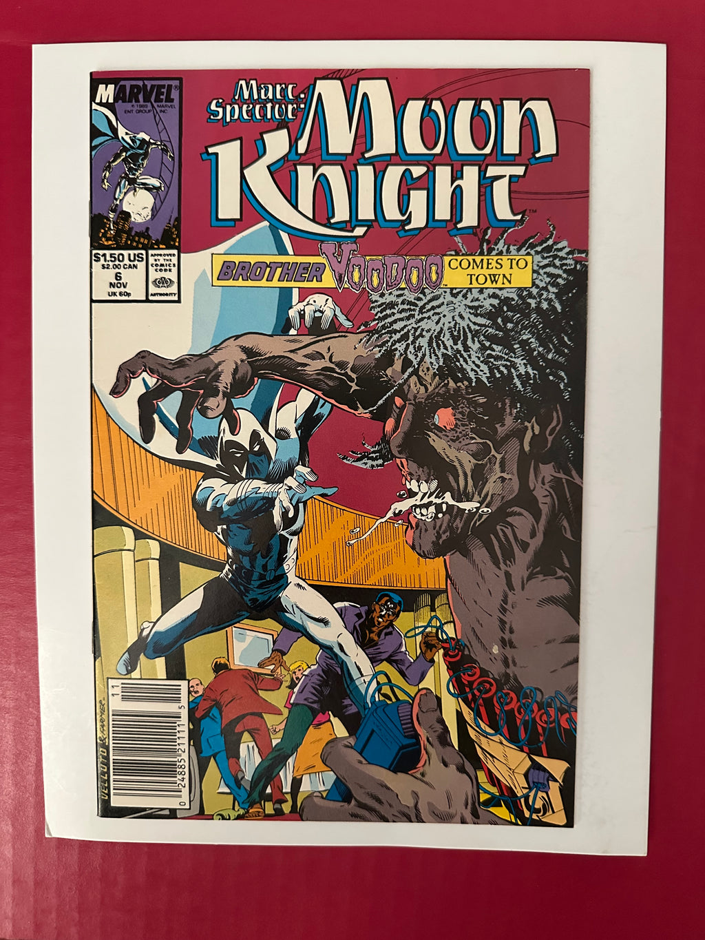 Marc Spector: Moon Knight #6 (1989)Newsstand