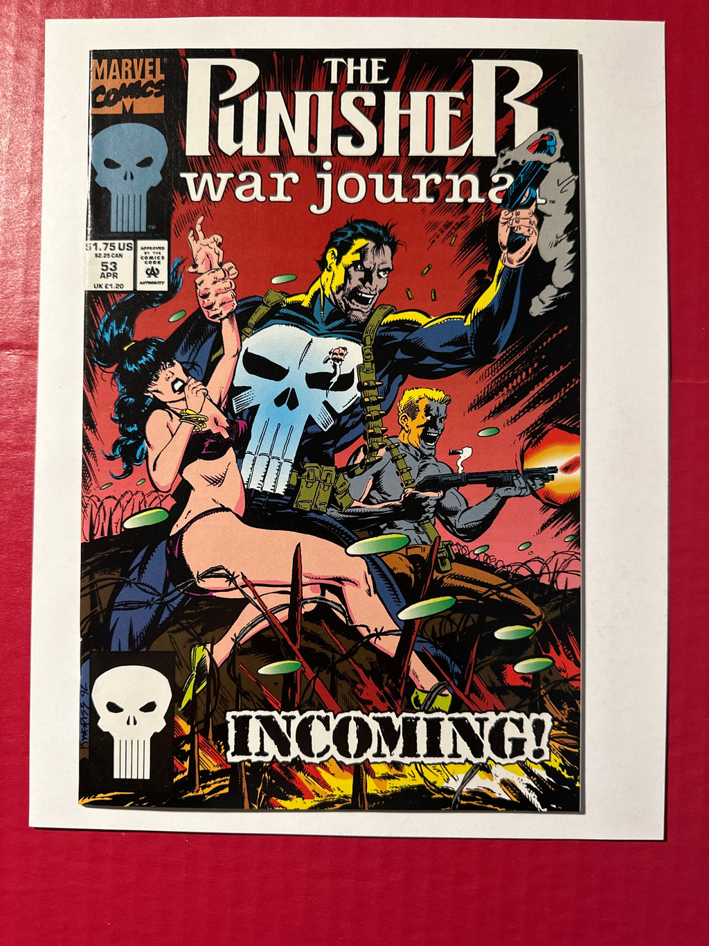 Punisher War Journal Vol 1 53A 1993 Part 2 Heart Of Stone Comic by Ugly Monkey Comics