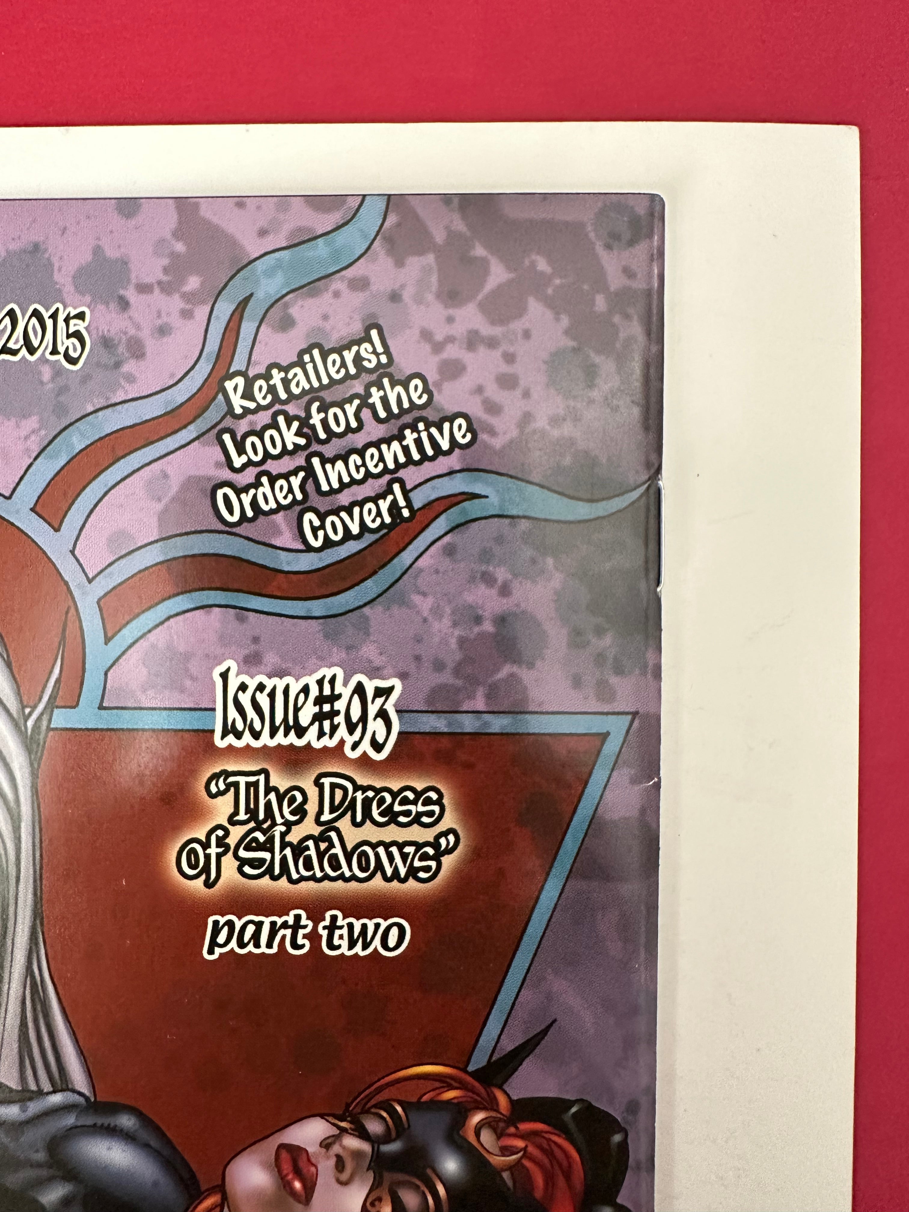 Tarot: Witch of the Black Rose #92B (2015) 10 Copy Incentive by Ugly Monkey Comics