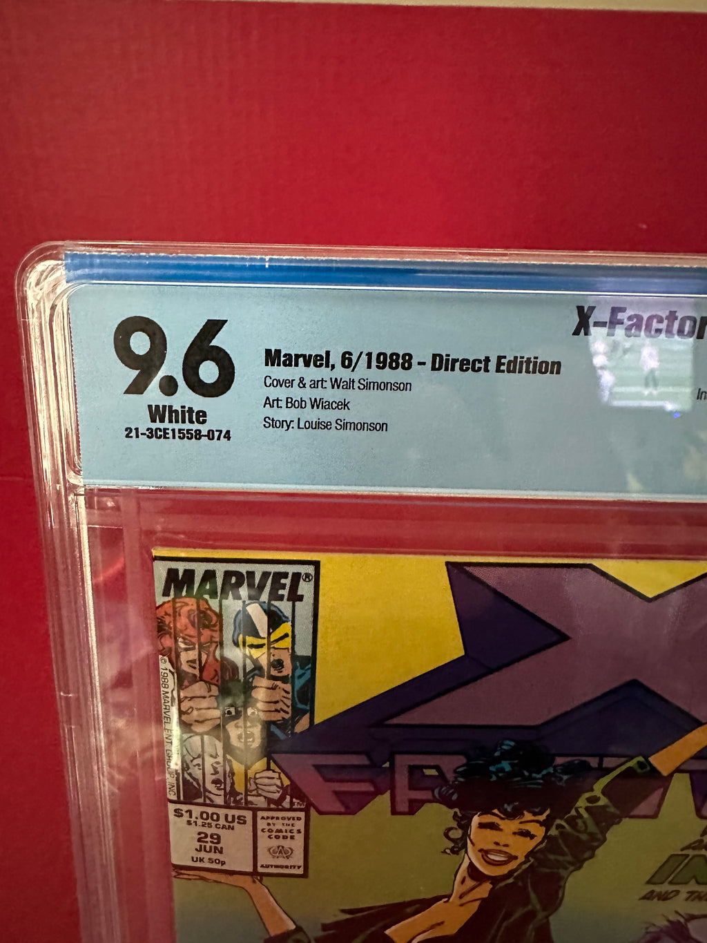 X-Factor, Vol. 1 #29 (1988) CBCS 9.6 Key 1st Appearance by Ugly Monkey Comics
