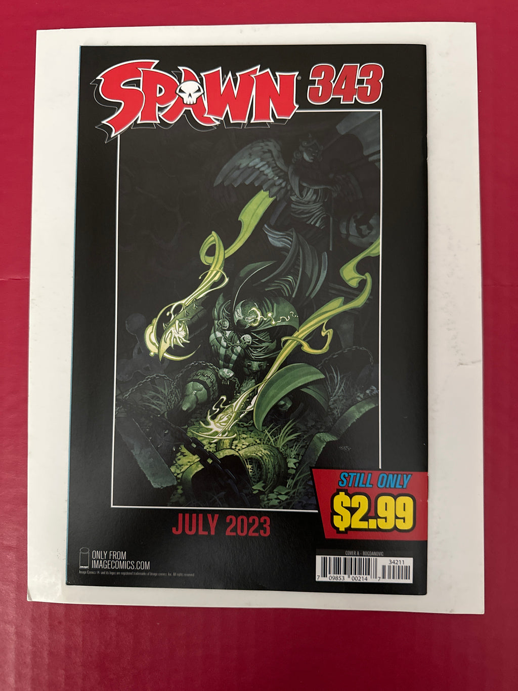 Spawn #342A (2023) by Ugly Monkey Comics