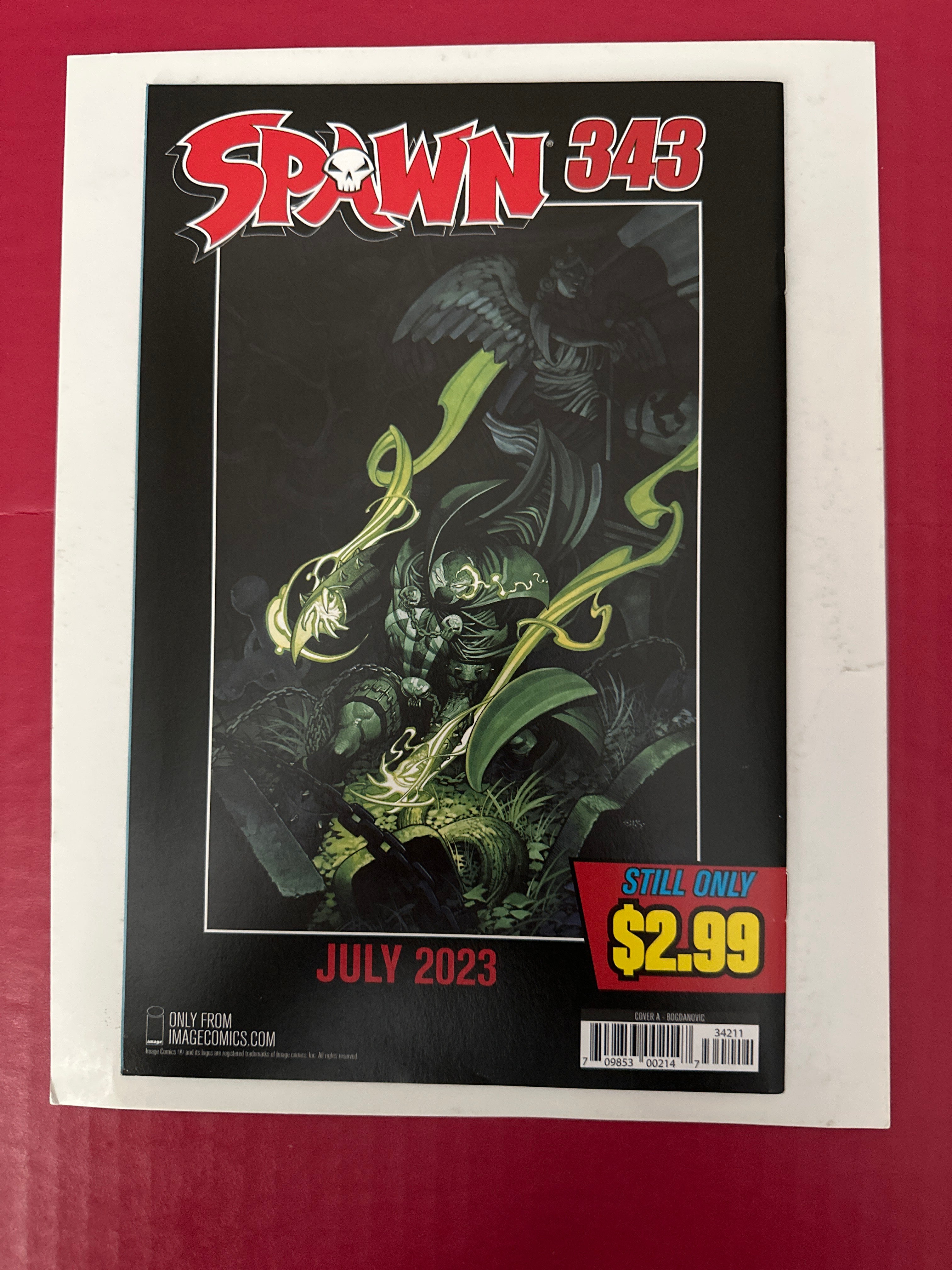 Spawn #342A (2023) by Ugly Monkey Comics