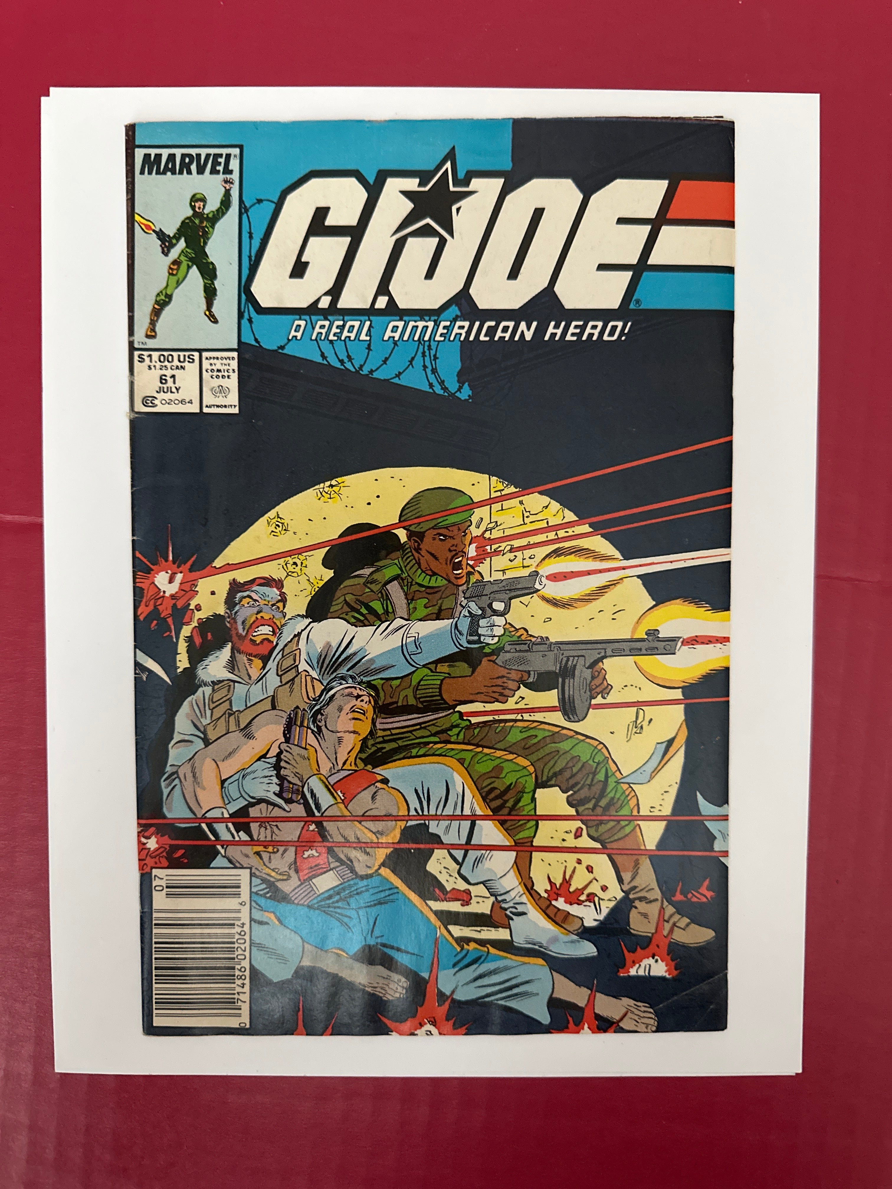 G.I. Joe: A Real American Hero (Marvel) #61B (Marvel Comics 1987) by Ugly Monkey Comics