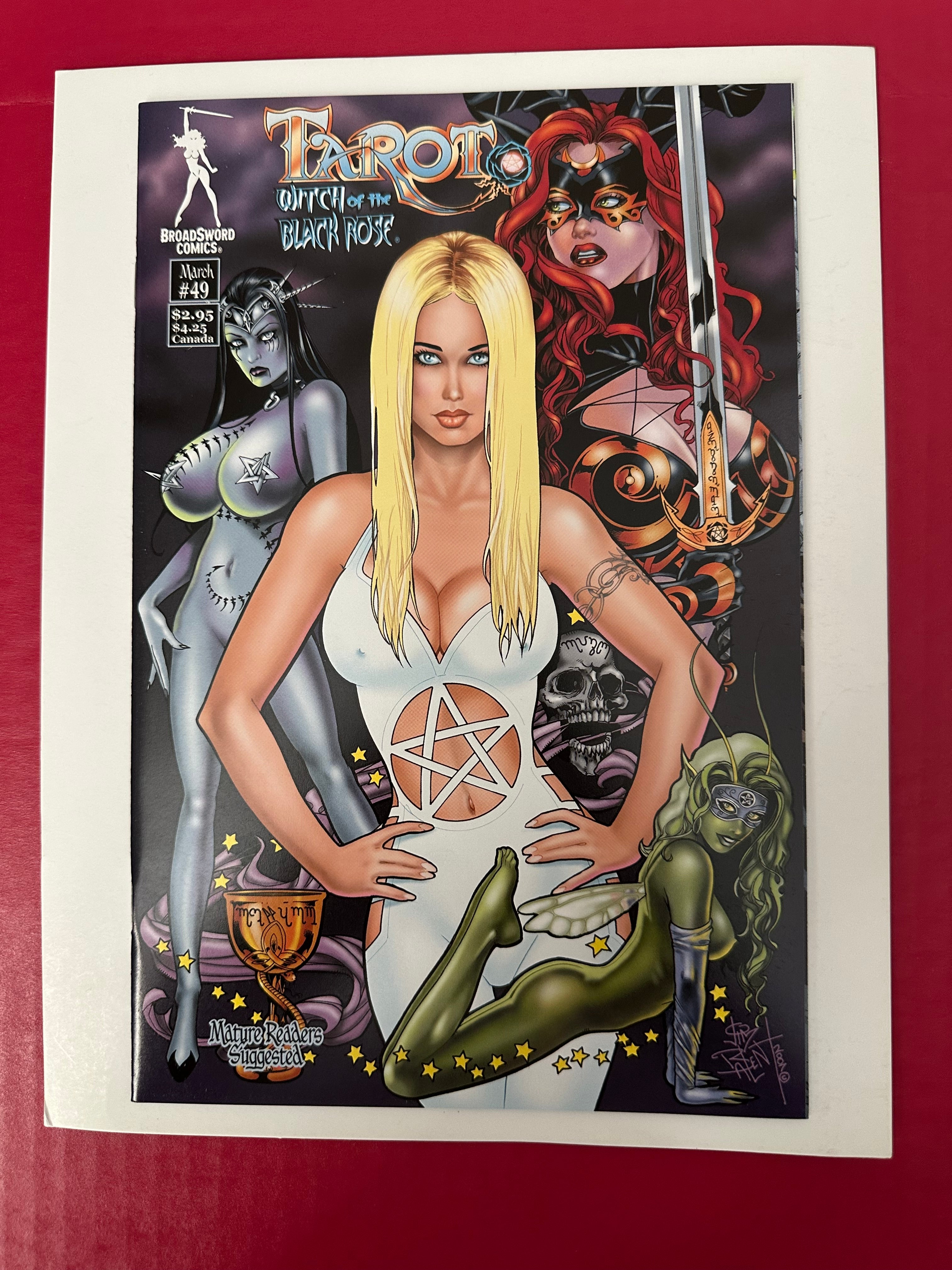 Tarot: Witch of the Black Rose #49B (2008) by Ugly Monkey Comics
