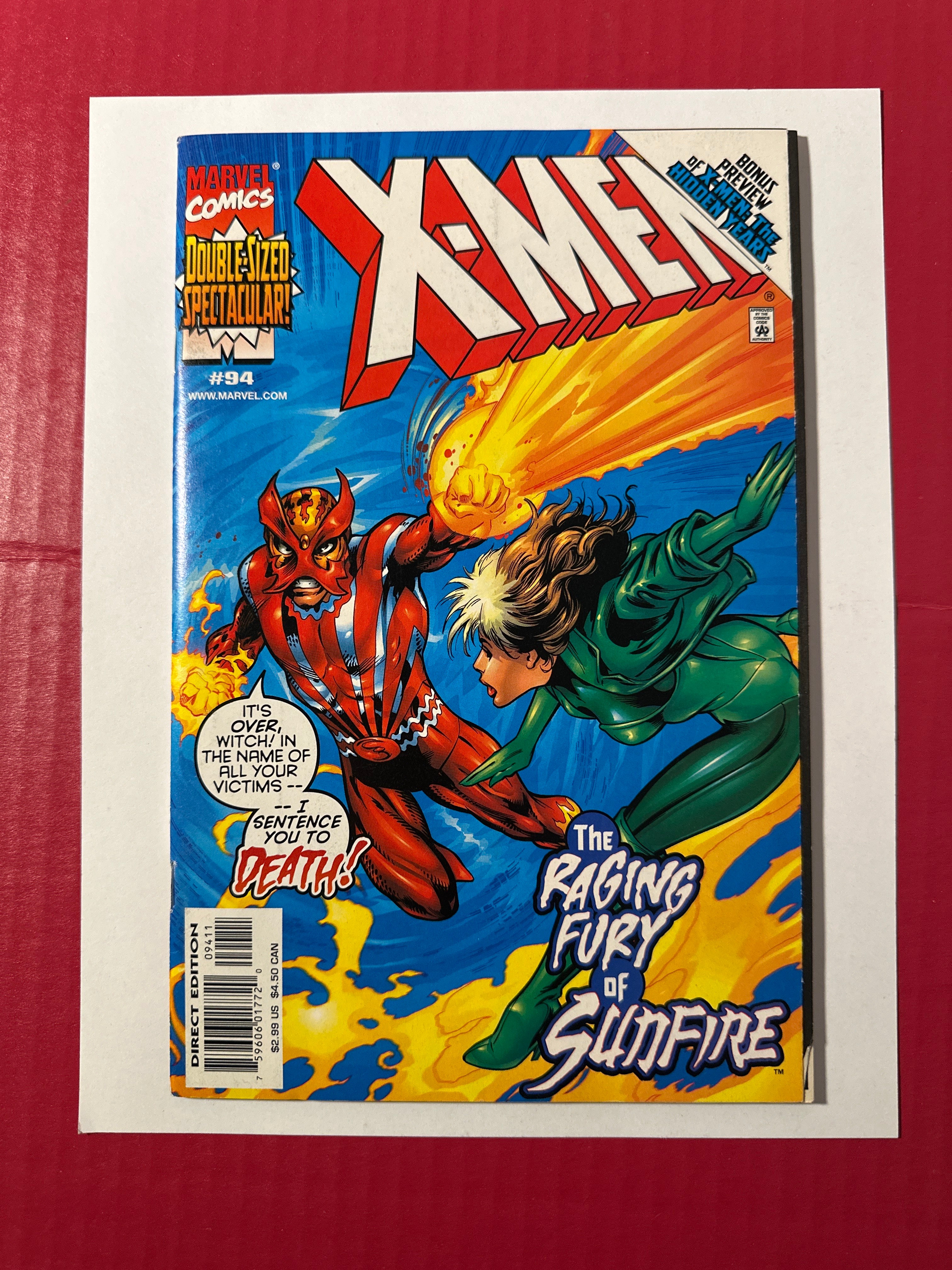 X-Men, Vol. 1 #94A (Marvel Comics 1999) Direct Edition by Ugly Monkey Comics