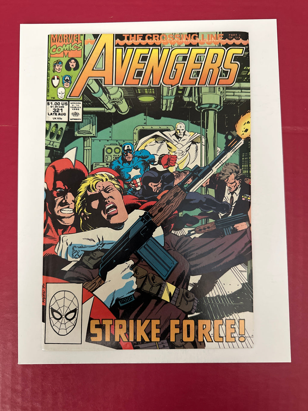 The Avengers, Vol. 1 #321A (Marvel Comics 1990) by Ugly Monkey Comics