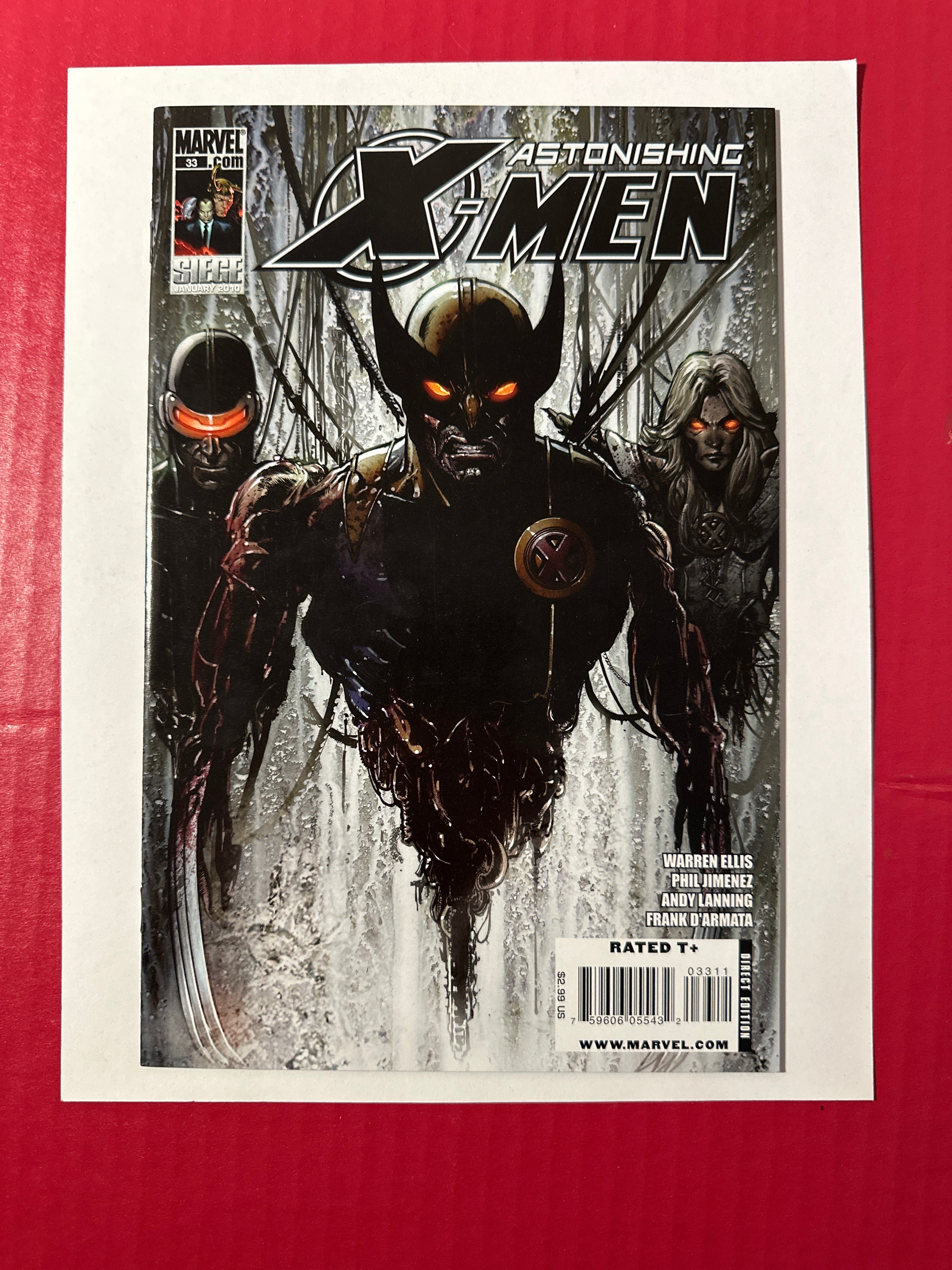 Astonishing X-Men, Vol. 3 #33A (Marvel Comics 2009) Direct Edition by Ugly Monkey Comics