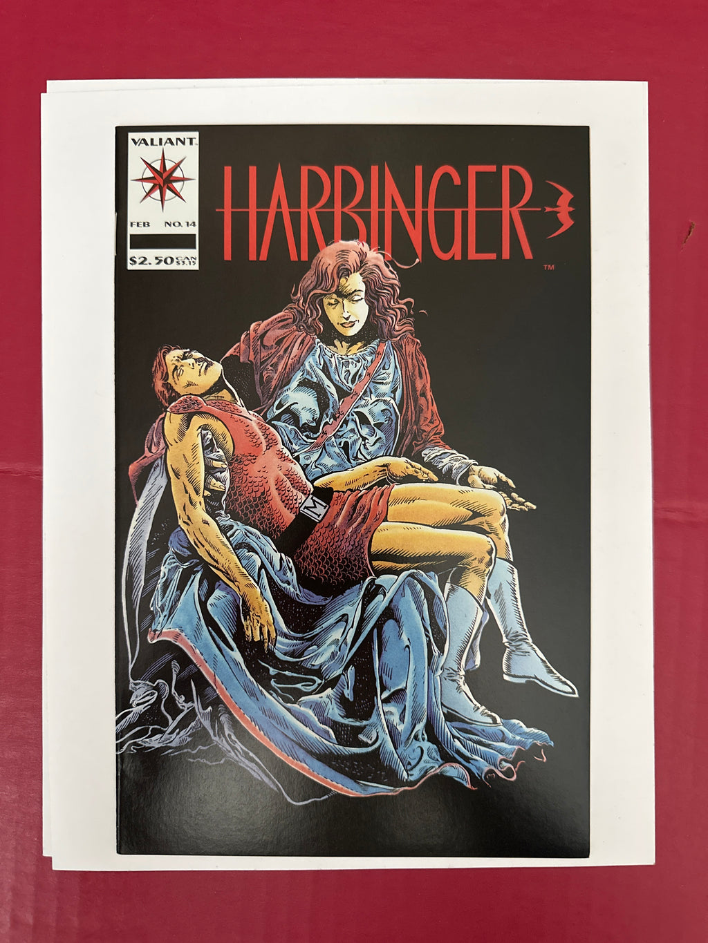 The Harbinger, Vol. 1 #14 (Valiant Entertainment 1993) 1st cameo app. of Stronghold by Ugly Monkey Comics