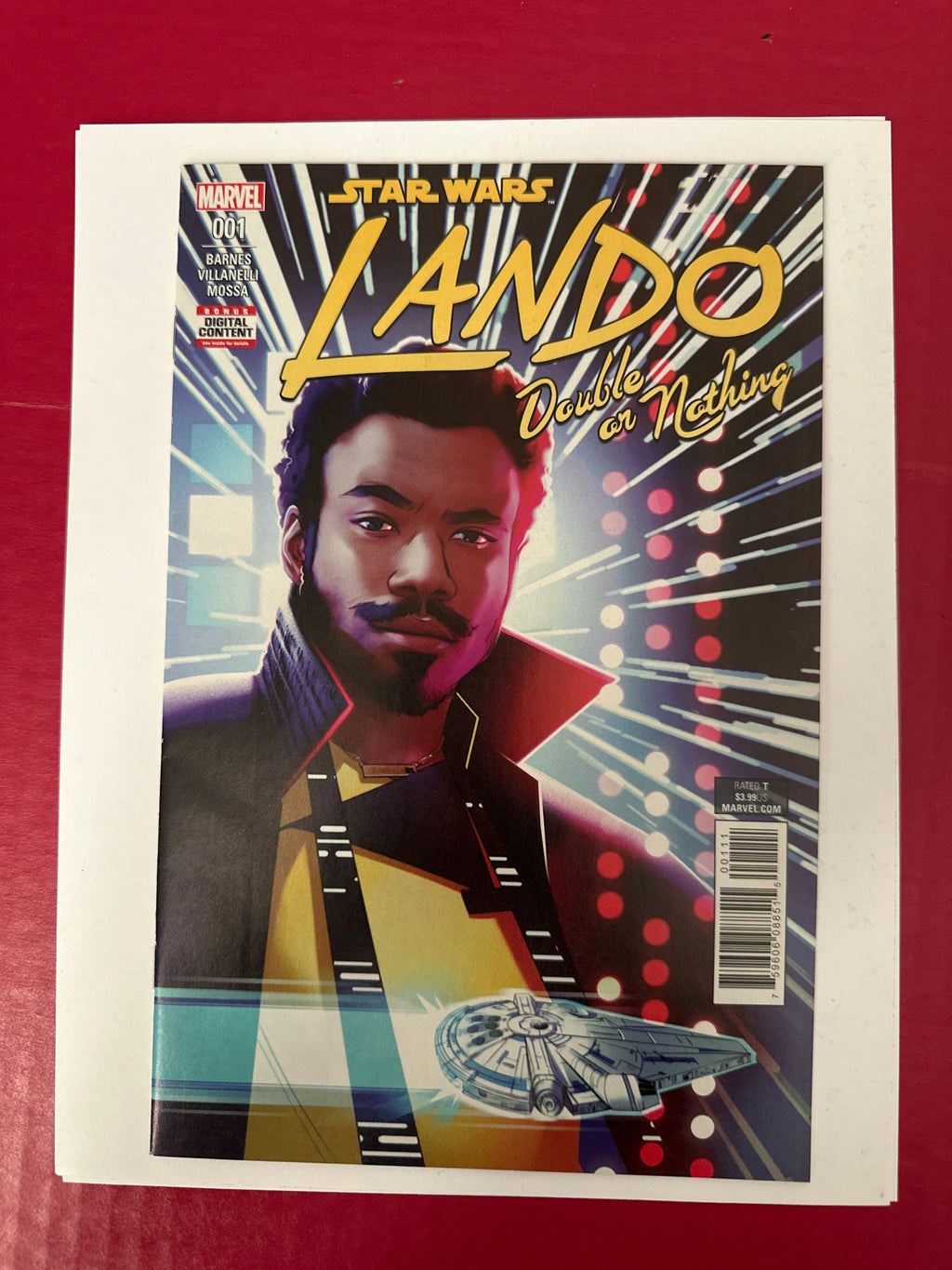 Star Wars: Lando: Double Or Nothing #1A (Marvel Comics 2018) 1st app. L3-37 by Ugly Monkey Comics