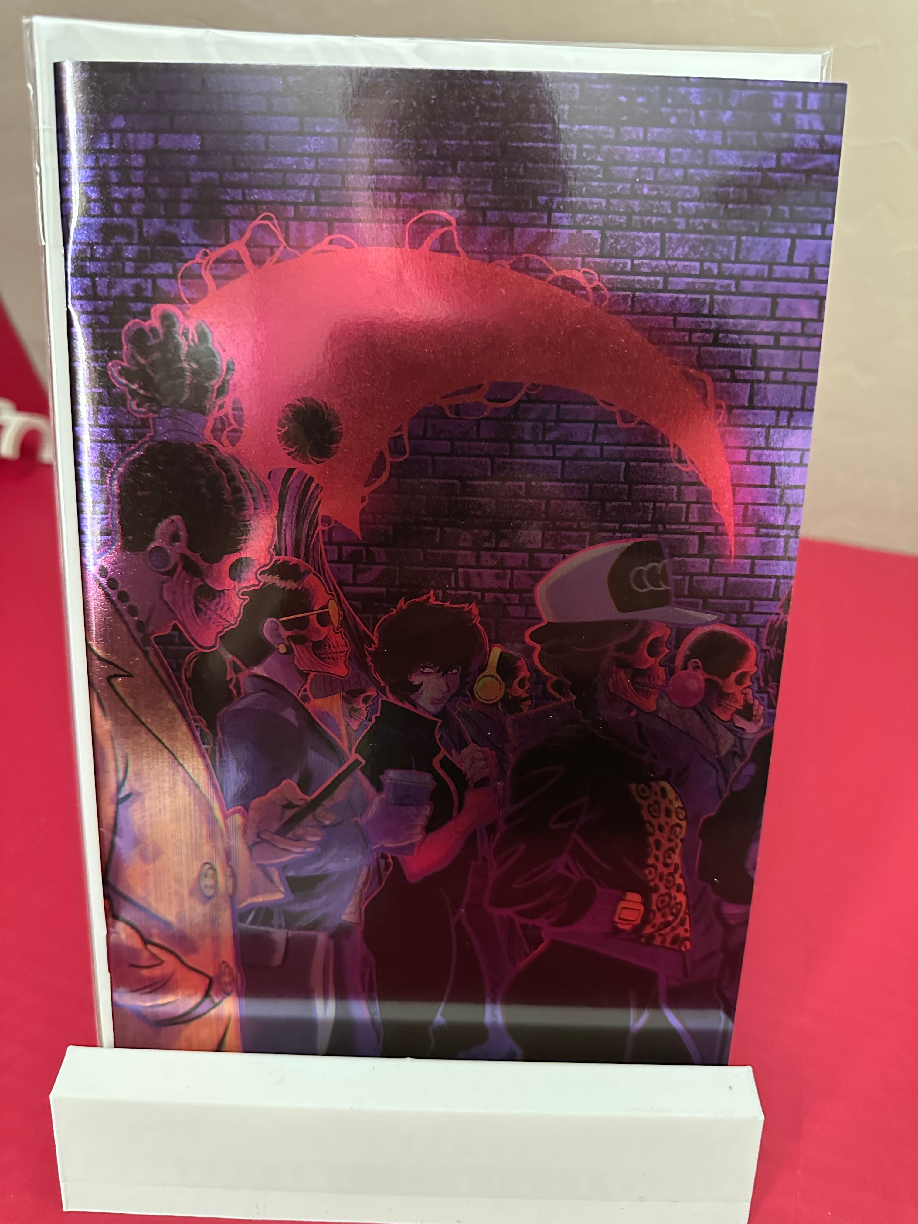 Grim #2 -Flaviano Cover (BOOM! Studios 2022) Foil Cover by Ugly Monkey Comics