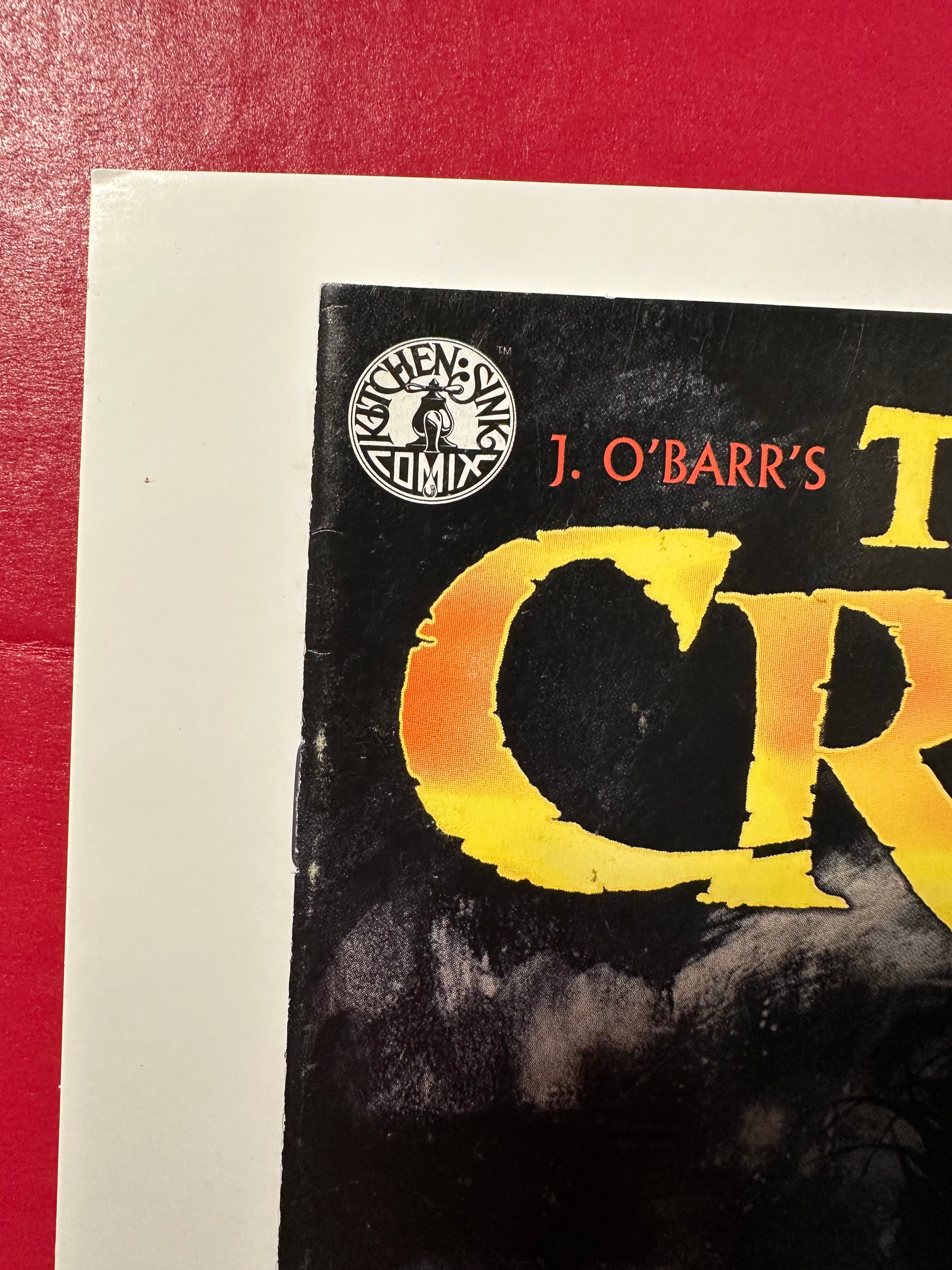The Crow: Waking Nightmares #1 (1997) Double Signed by Ugly Monkey Comics