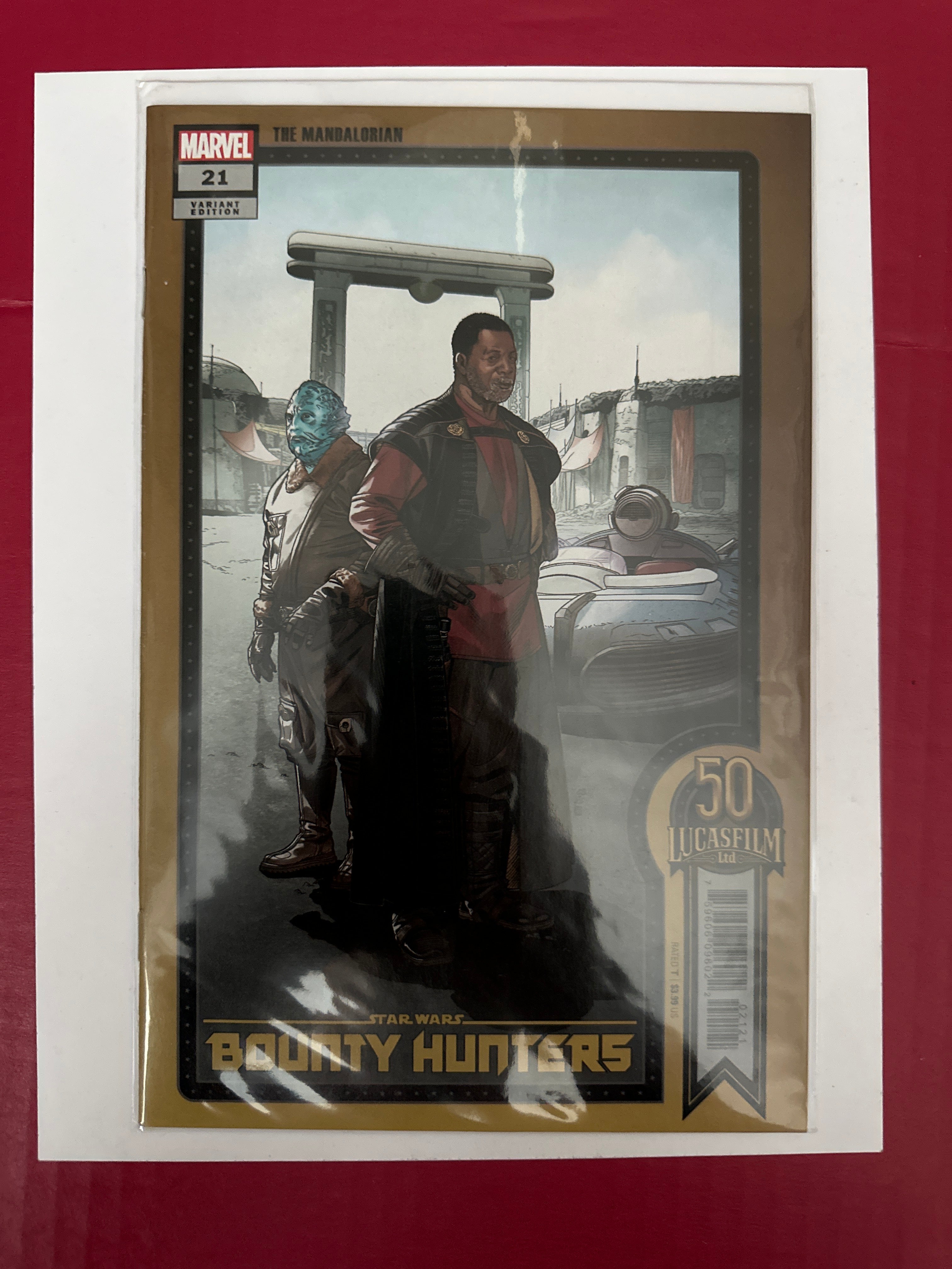 Lot of 10 Star Wars Bounty Hunters (2022) Lucasfilm 50th Anniversary Variants by Ugly Monkey Comics