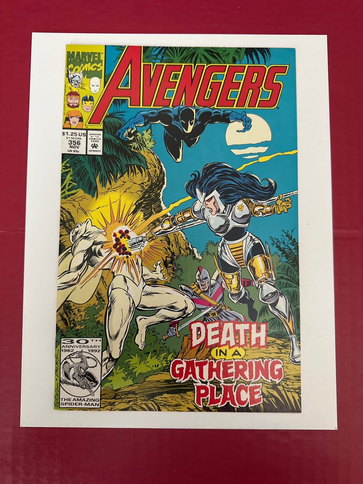 The Avengers, Vol. 1 #356A (Marvel Comics 1992) Direct Edition by Ugly Monkey Comics